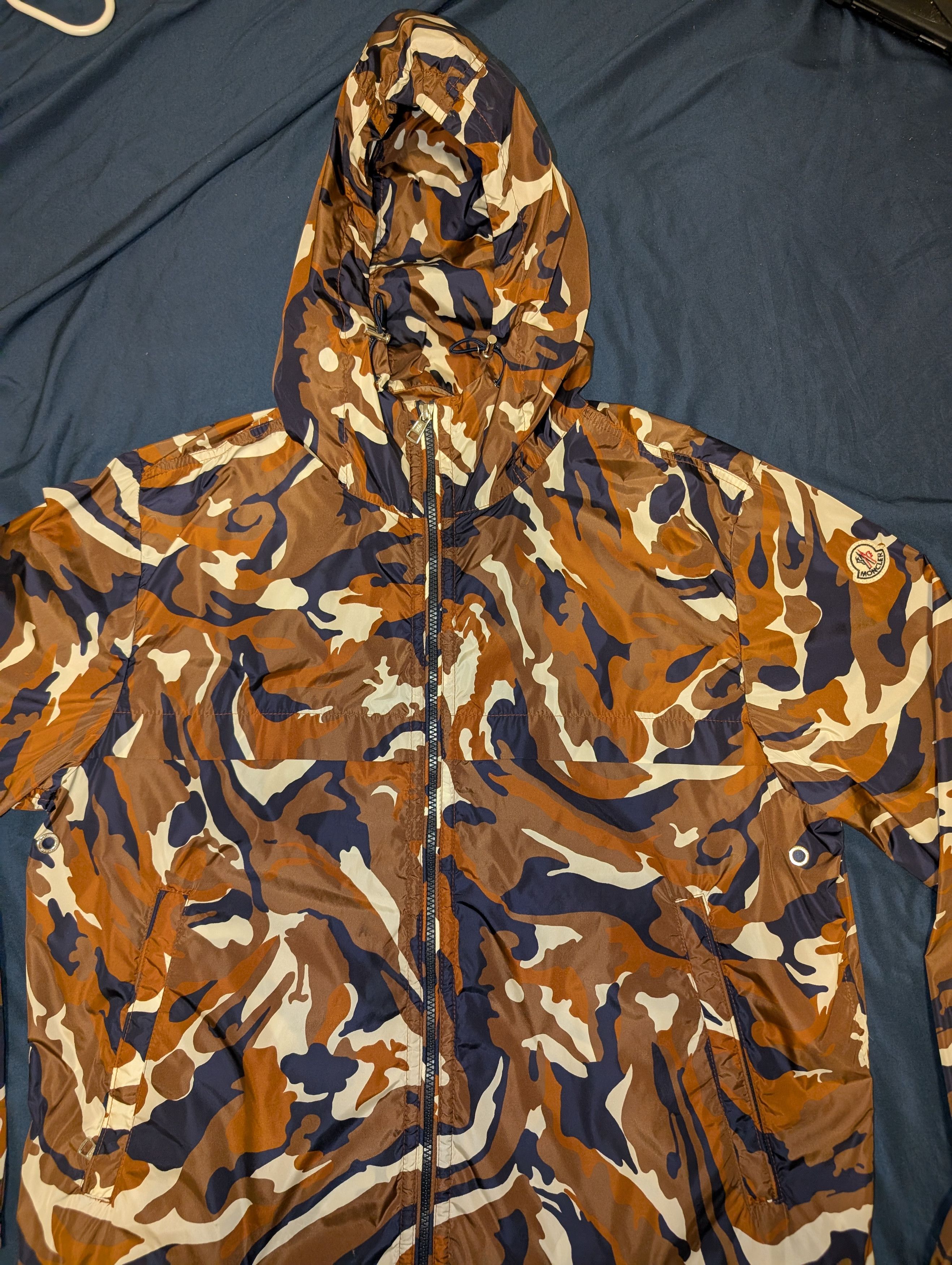 Moncler Moncler Fall Camo Light Jacket - New - Sz 3 Size US L / EU 52-54 / 3 - 2 Thumbnail