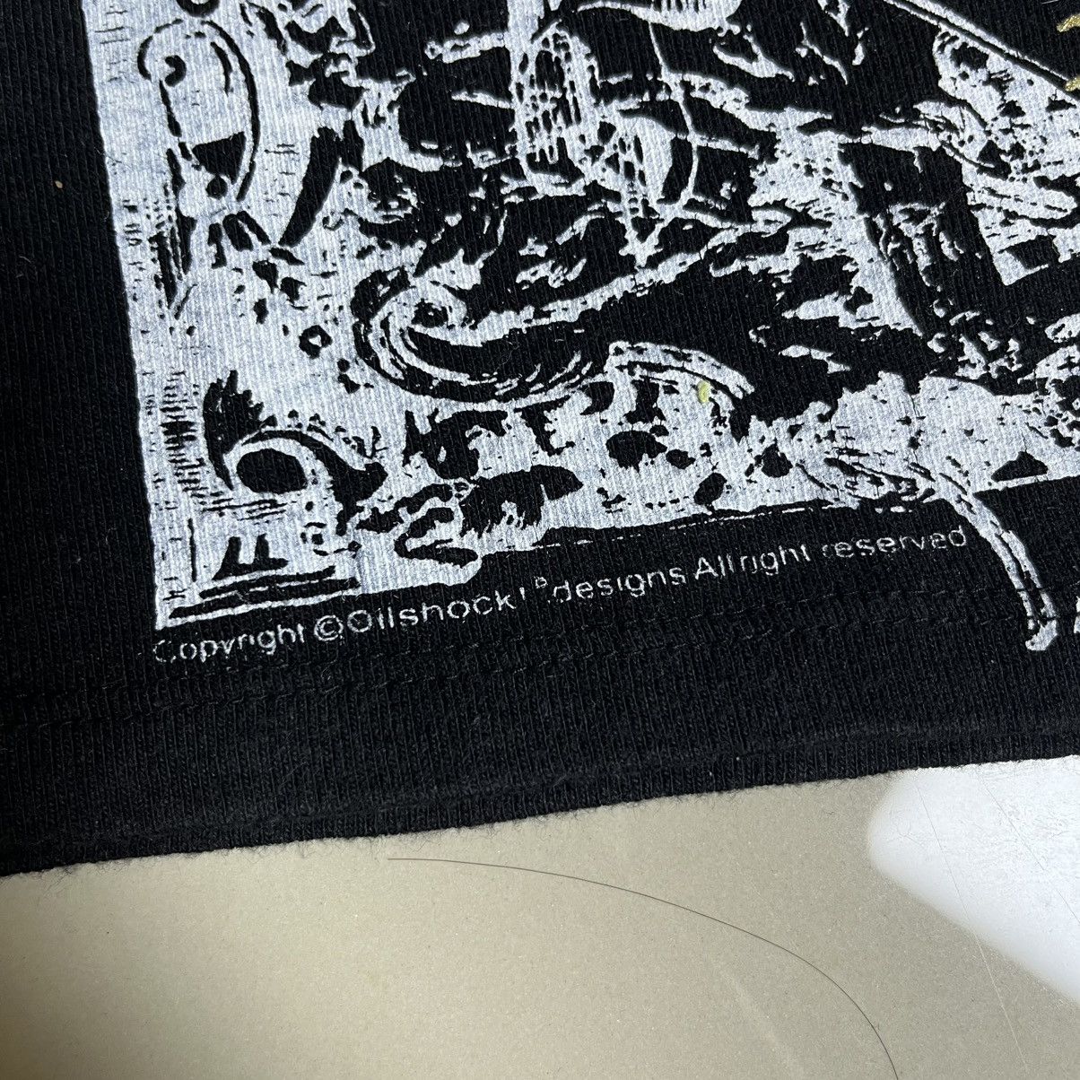Hysteric Glamour H.He Gothic Angel Skull Rhinestone LS Tee If6was9 LGB style Size US M / EU 48-50 / 2 - 4 Thumbnail