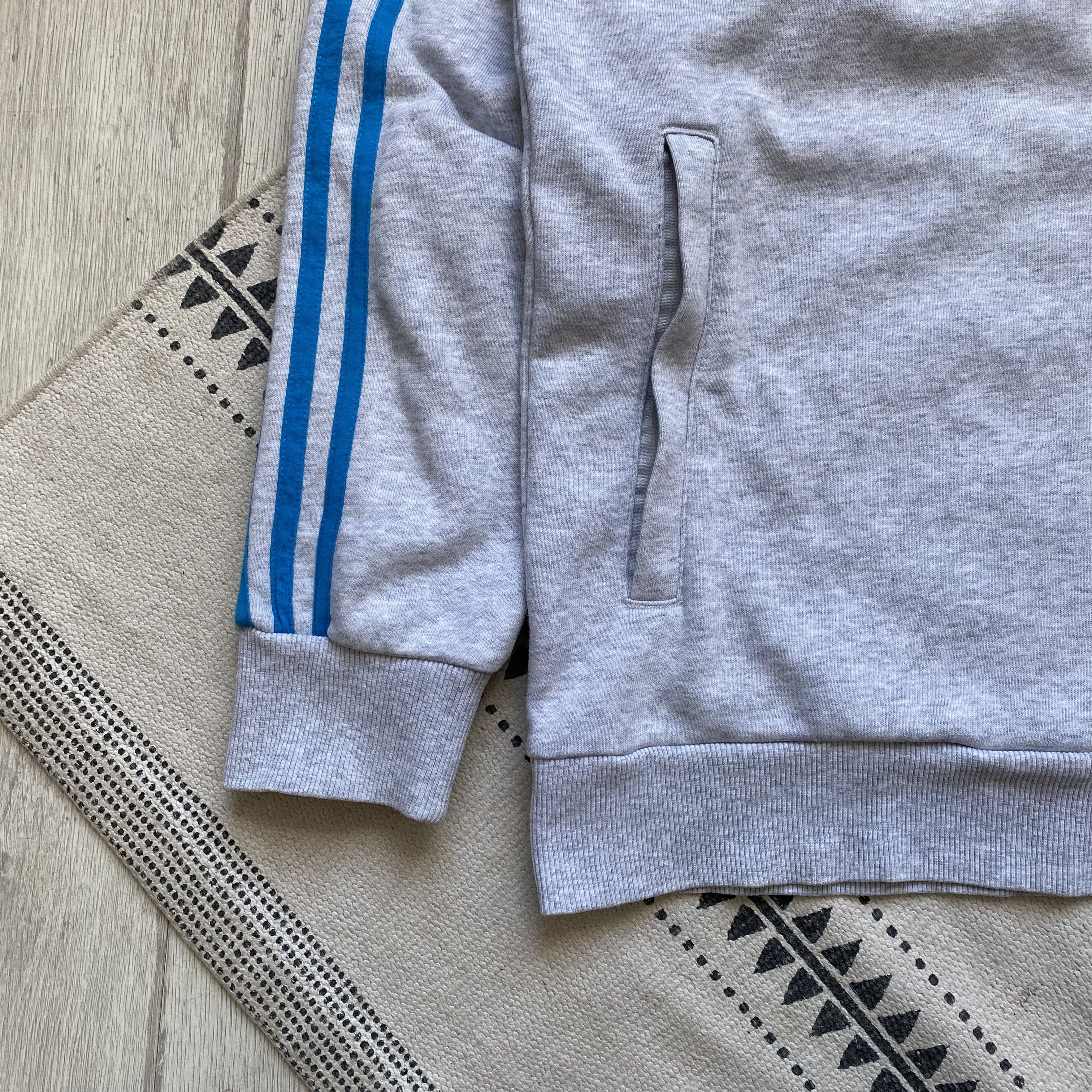 Adidas Vintage 00s Adidas Zip hoodie big Logo Size US L / EU 52-54 / 3 - 7 Thumbnail