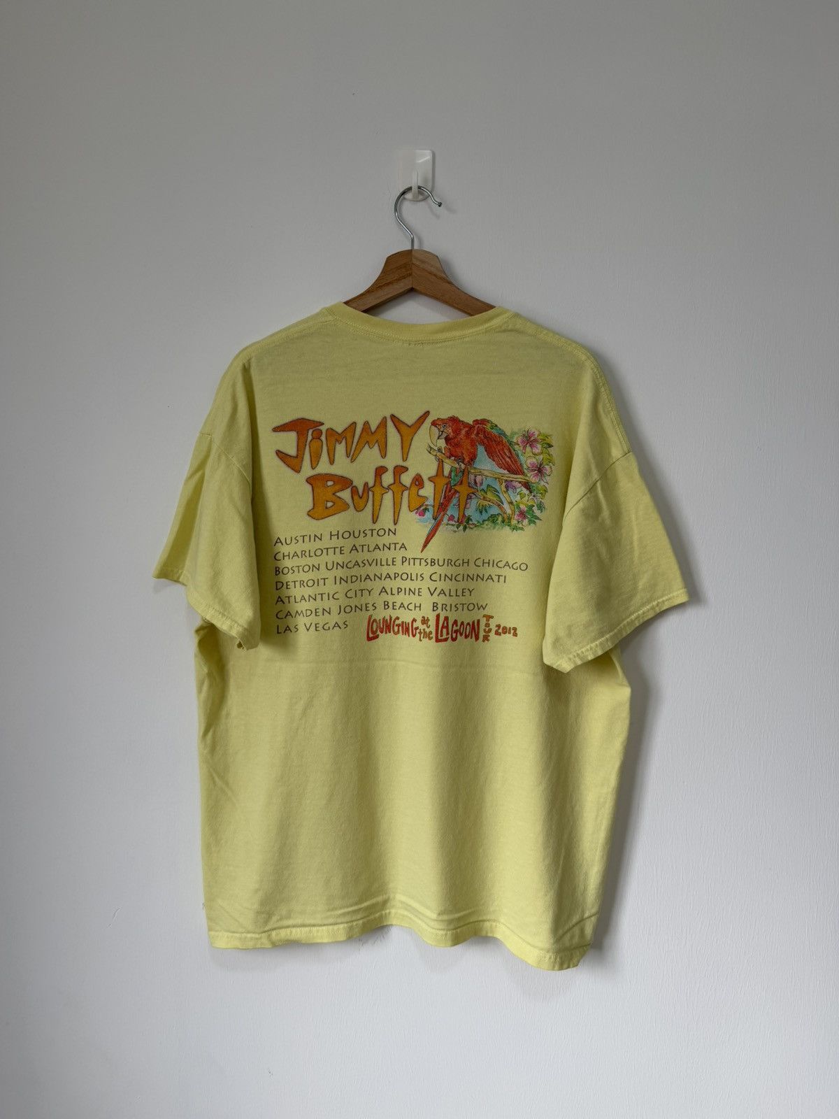 Band Tees Vintage Jimmy Buffet Band Tee Size US XL / EU 56 / 4 - 2 Thumbnail