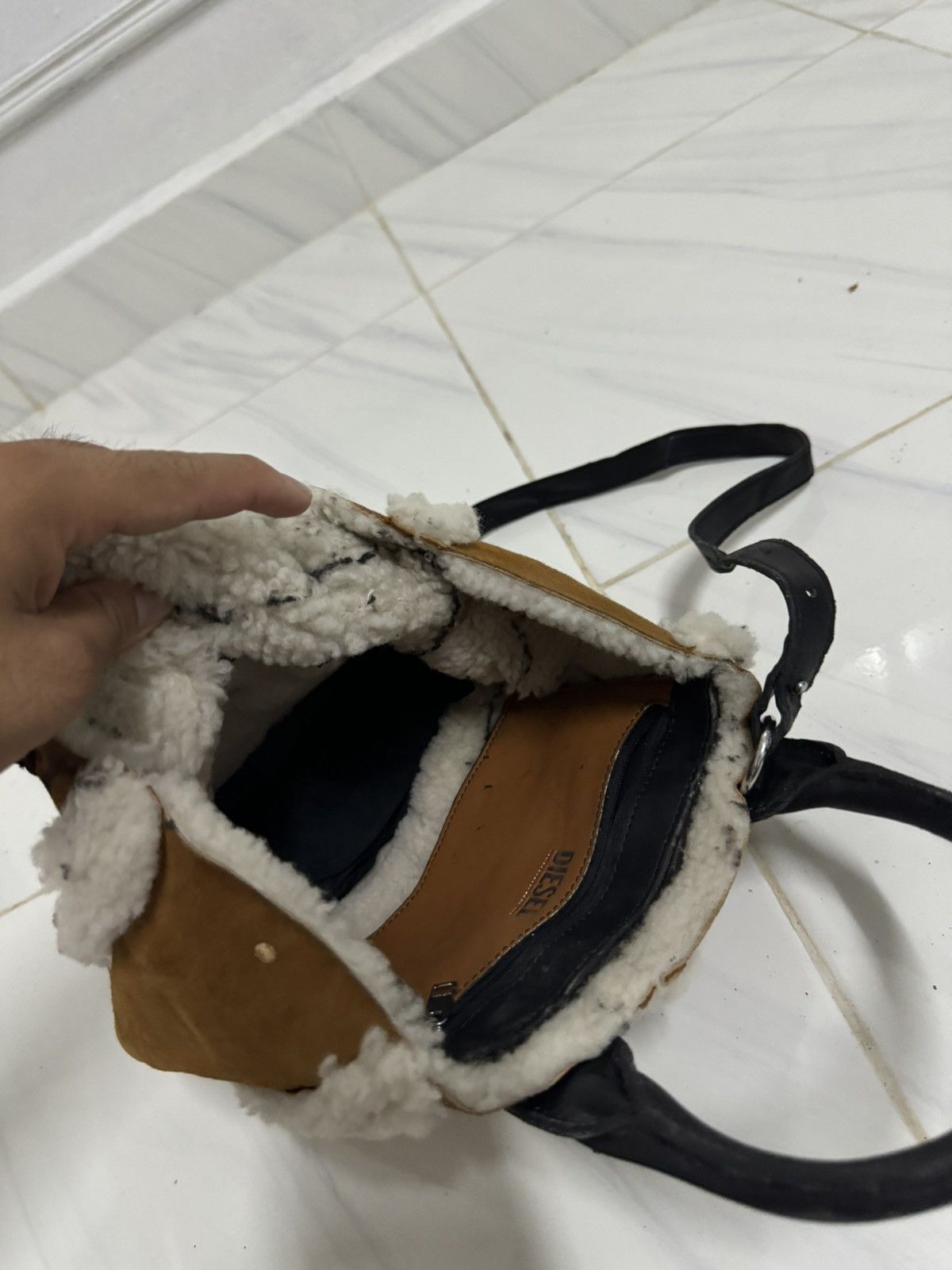 Diesel × If Six Was Nine Diesel faux fur handbag Size ONE SIZE - 4 Thumbnail