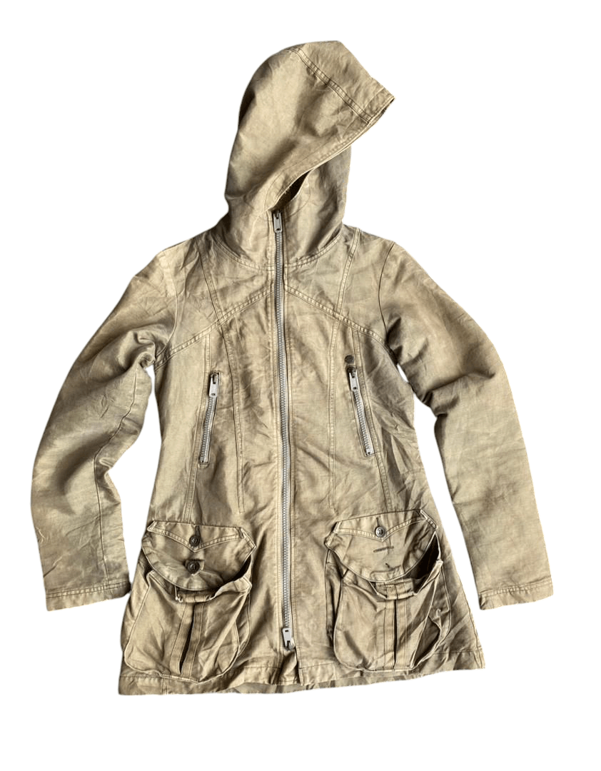 Other DIESEL Fishtail Coat Jacket Archive Techwear Size S Size S / US 4 / IT 40 - 1 Thumbnail