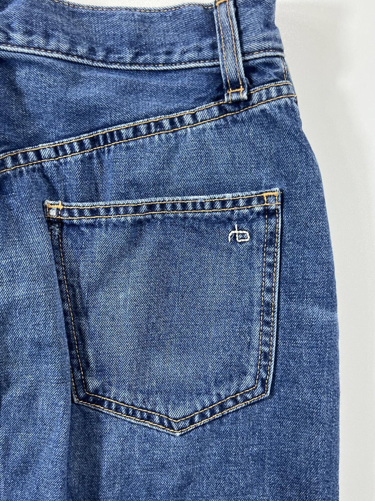 Rag & Bone rag & bone Denim Mini Skirt Size 25 Size 42" / US 20 - 7 Thumbnail