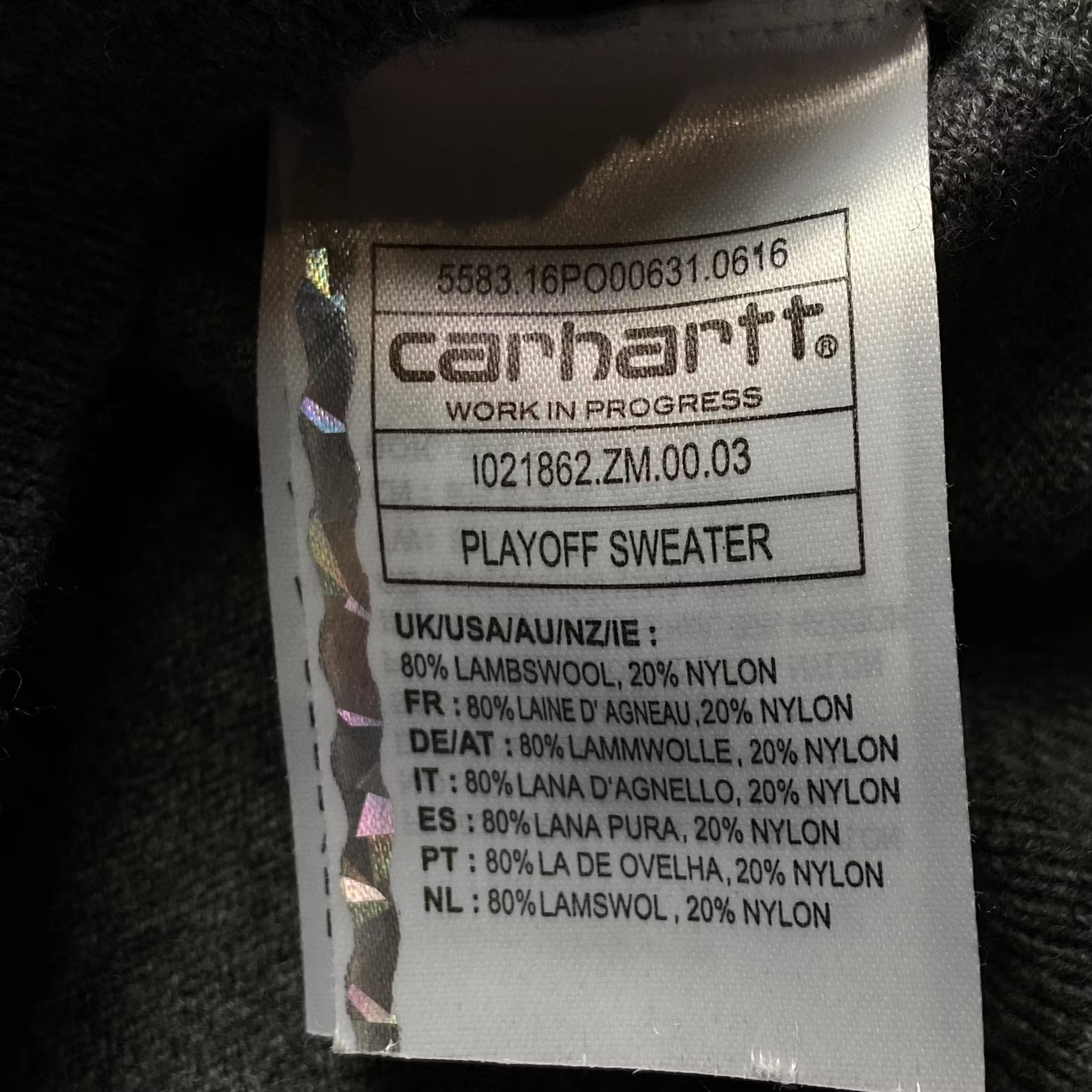 Carhartt × Carhartt Wip Mens Sweatshirt Carhartt Size M Size US M / EU 48-50 / 2 - 5 Thumbnail