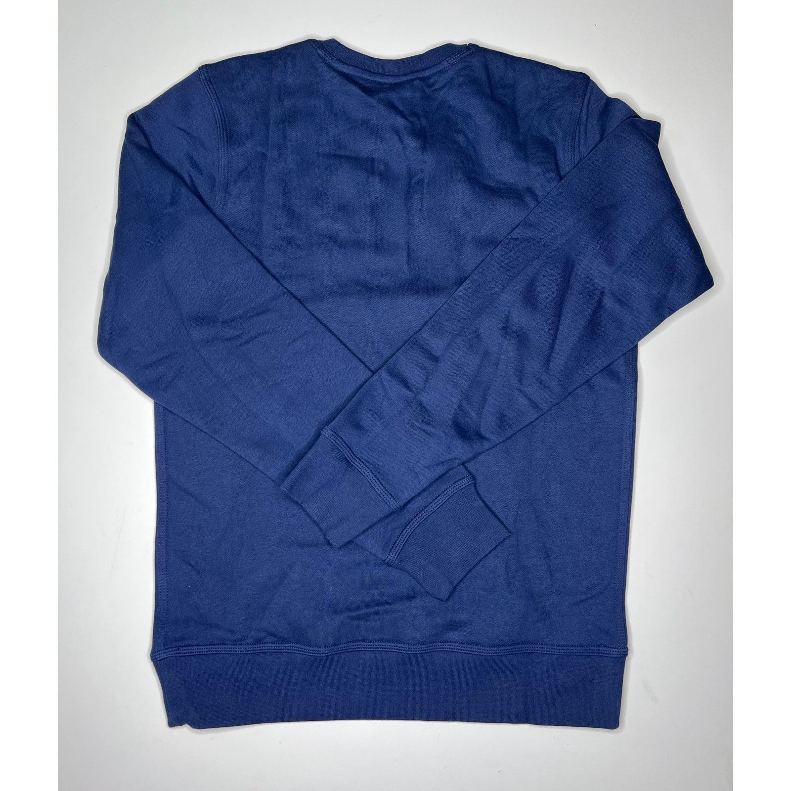 Nike Nike Solo Swoosh Sweatshirt Blue Brushed Fleece Crewneck Size US XL / EU 56 / 4 - 2 Thumbnail
