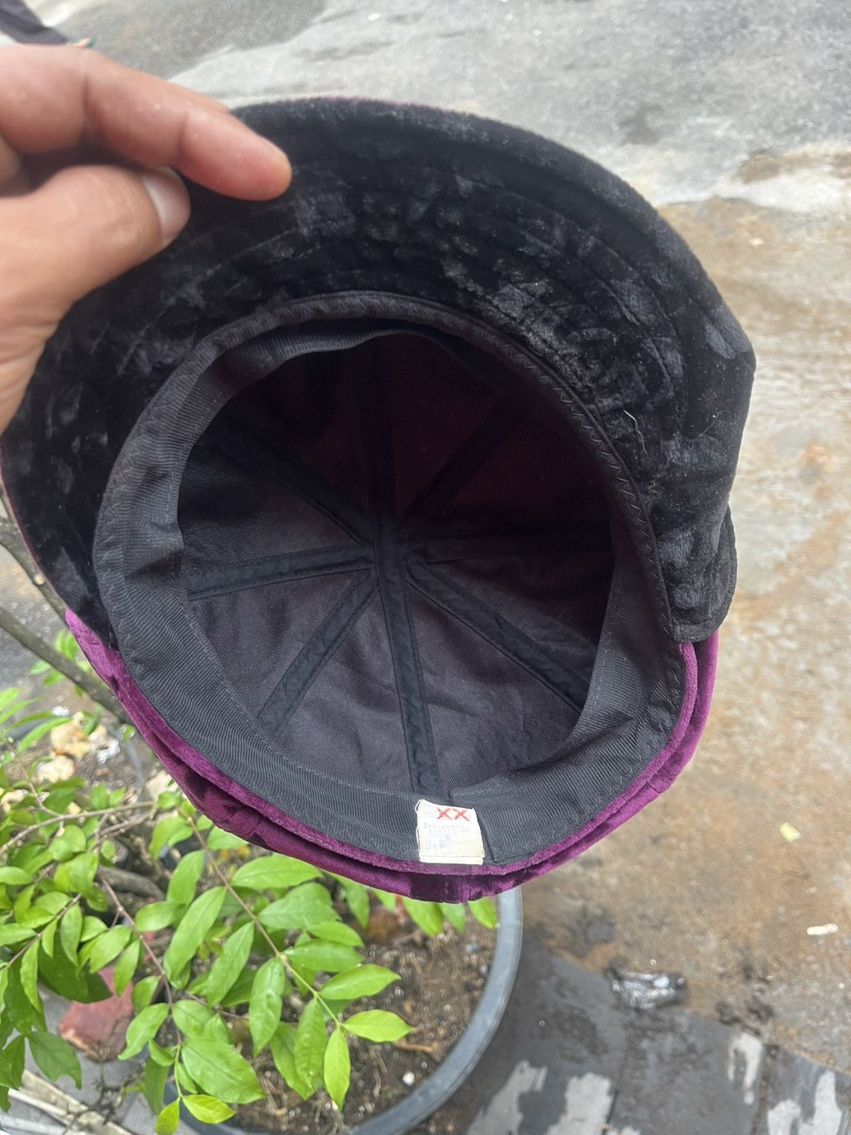 Beauty Beast Japanese Cabbie Hat Purple Vintage Size ONE SIZE - 12 Thumbnail