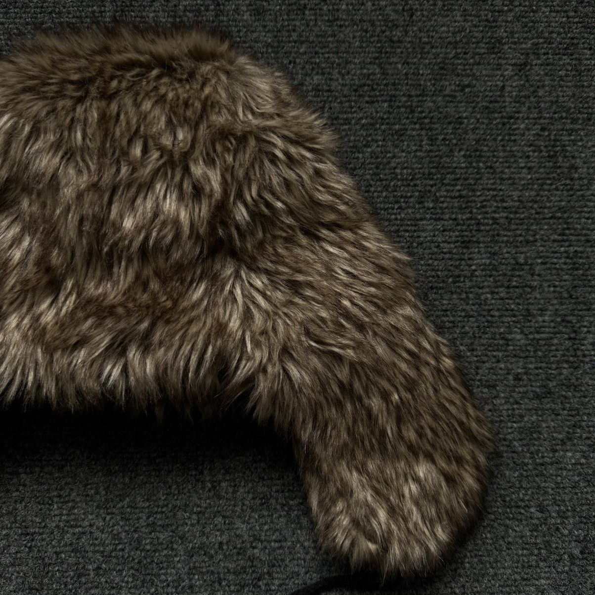 If Six Was Nine VTG Japanese Style Ushanka Faux Fur Hat Cap Y2K 00s USA Size ONE SIZE - 11 Thumbnail
