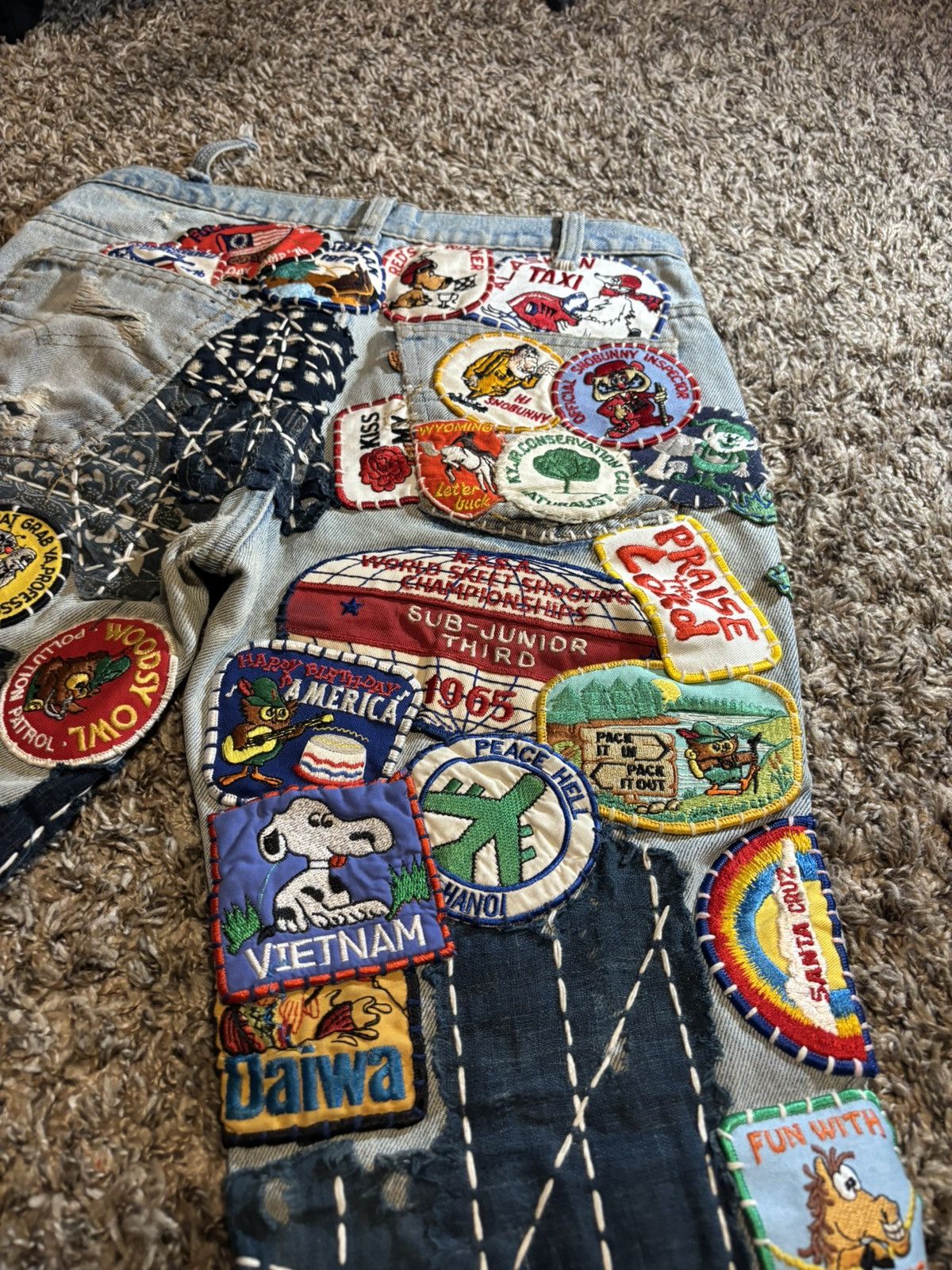Other "Where Do You Go?" Composted Levi's Size US 32 / EU 48 - 3 Thumbnail