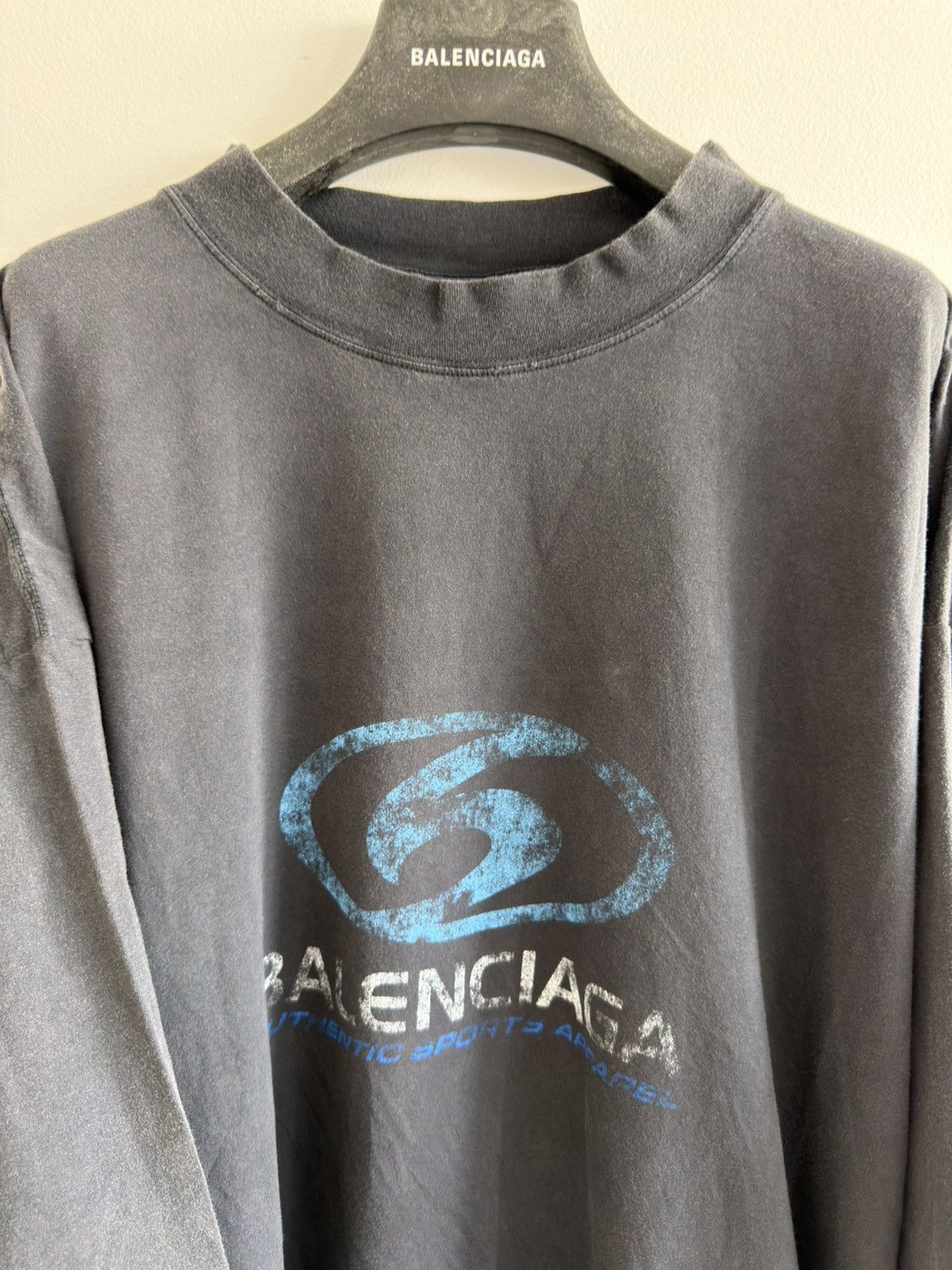 Balenciaga *RARE* BALENCIAGA DEMNA SURF SPORT LOOP ICON T SHIRT TECH Size US XL / EU 56 / 4 - 2 Thumbnail