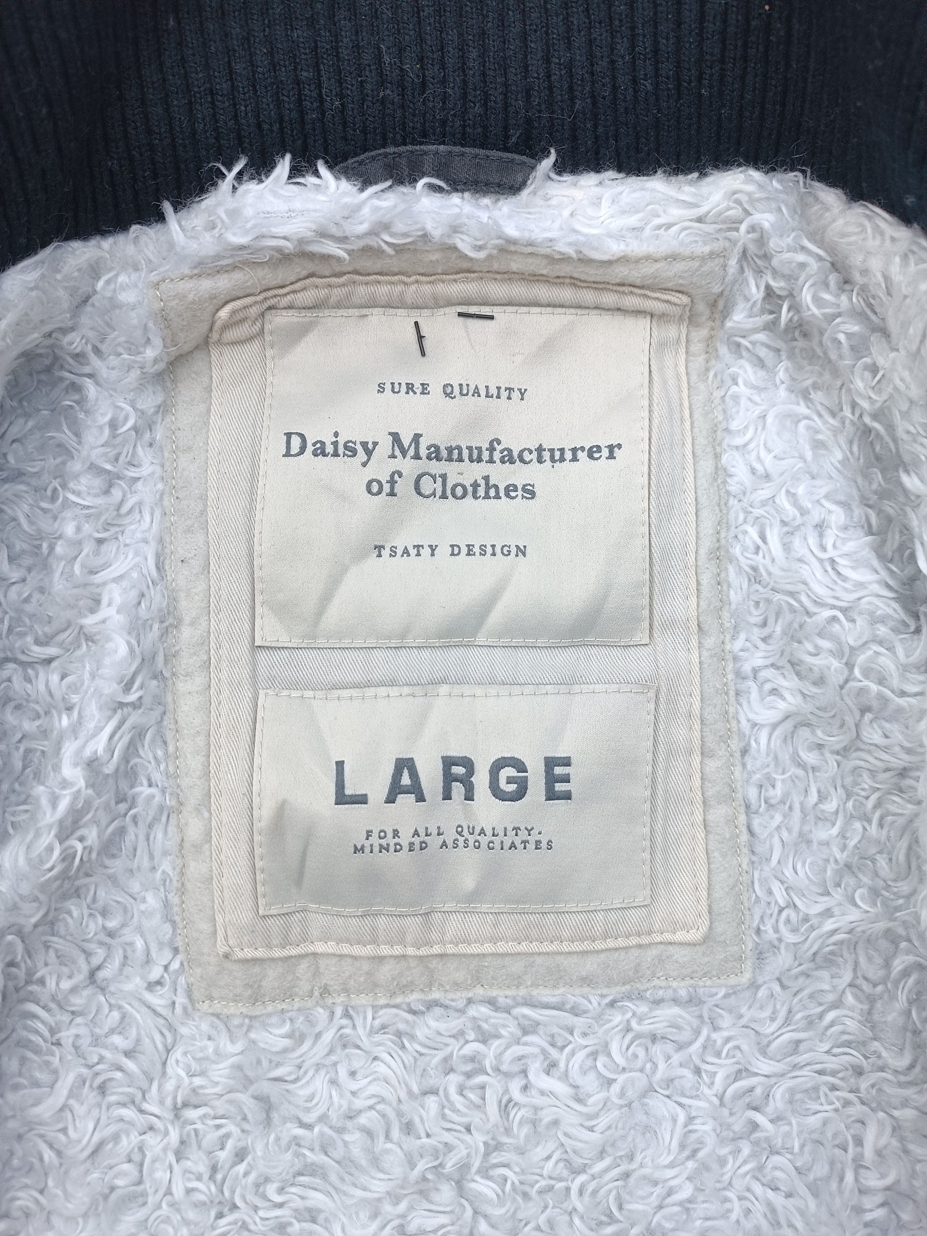 Vintage DAISY FUR HOODIE IFSIXWASNINE LGB STYLED JACKET FR008 Size L / US 10 / IT 46 - 14 Thumbnail