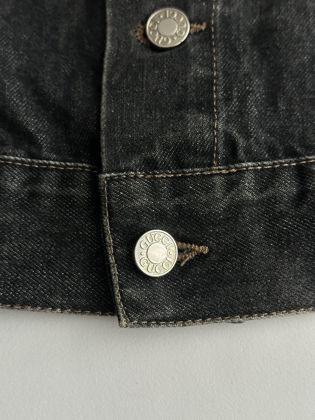 Gucci Gucci by Tom Ford Denim Jacket Size US XL / EU 56 / 4 - 4 Thumbnail