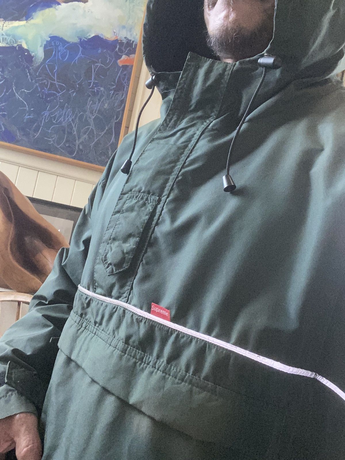 Supreme × Vintage Rare og Supreme rain pullover coaches jacket Size US L / EU 52-54 / 3 - 13 Thumbnail
