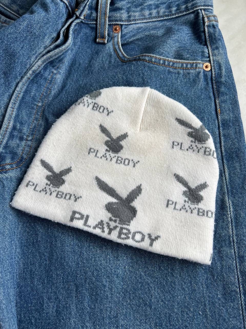Other × Playboy Playboy Vintage Monogram Hat Beanie Bunny Size ONE SIZE - 1 Thumbnail
