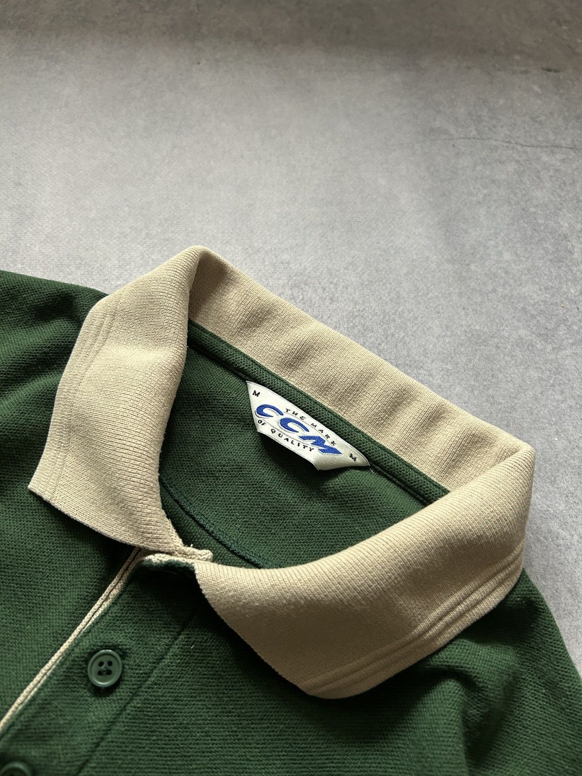 Ccm × Vintage Vintage Land Rover green racing polos mens Size US M / EU 48-50 / 2 - 4 Thumbnail