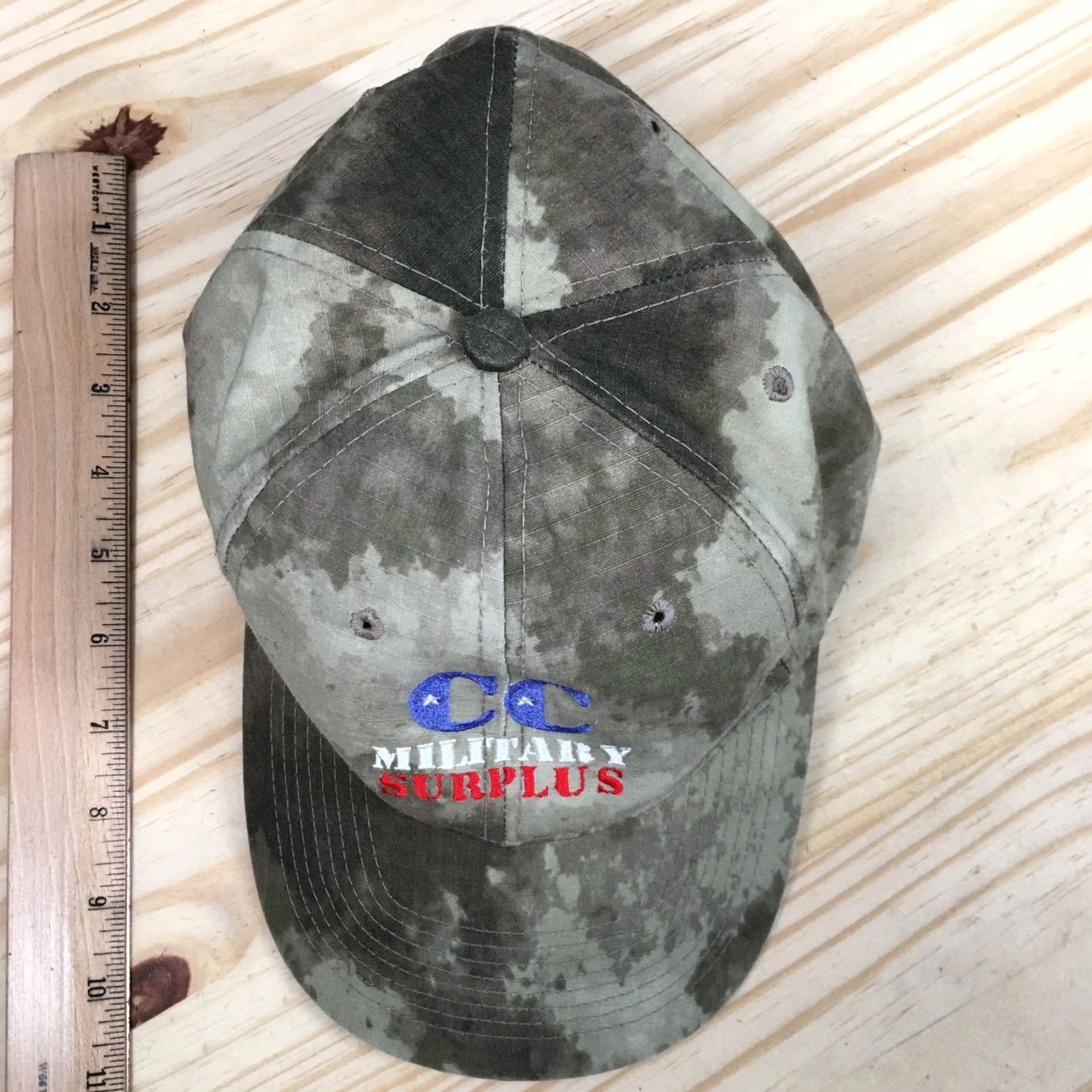 Propper PROPPER Baseball Cap Unisex Green Camo One Size Curved Brim Adjustable Hat Size ONE SIZE - 4 Thumbnail