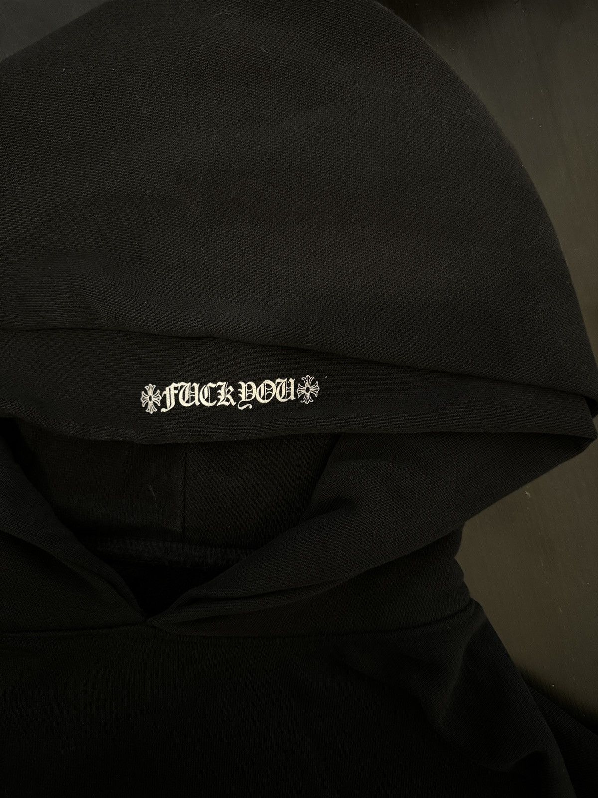 Chrome Hearts RARE Chrome hearts 99 eyes double hooded hoodie Size US S / EU 44-46 / 1 - 4 Thumbnail