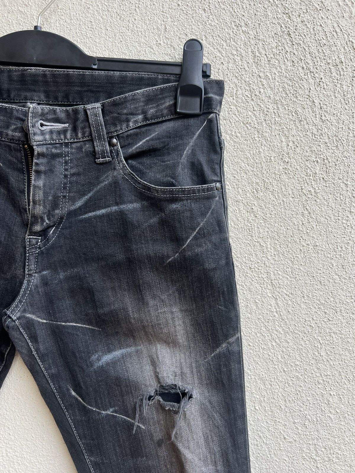 Tornado Mart Vintage Tornado Mart Distressed Stretch Denim Flare Jeans Size US 30 / EU 46 - 11 Thumbnail