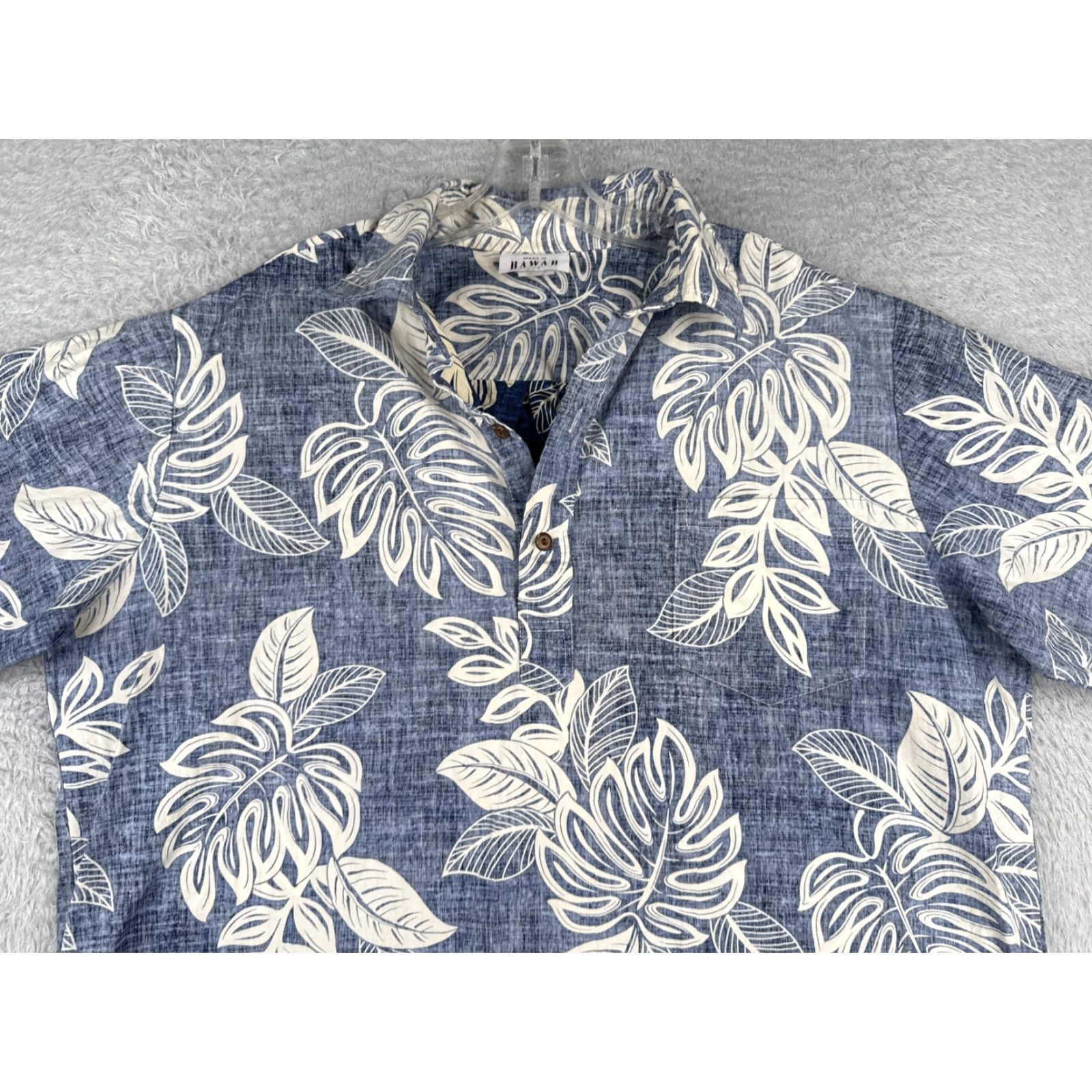Vintage VINTAGE Skyline Shirt Men XL Blue Floral Button-Up Beach Theme 90s? Size US XL / EU 56 / 4 - 4 Thumbnail