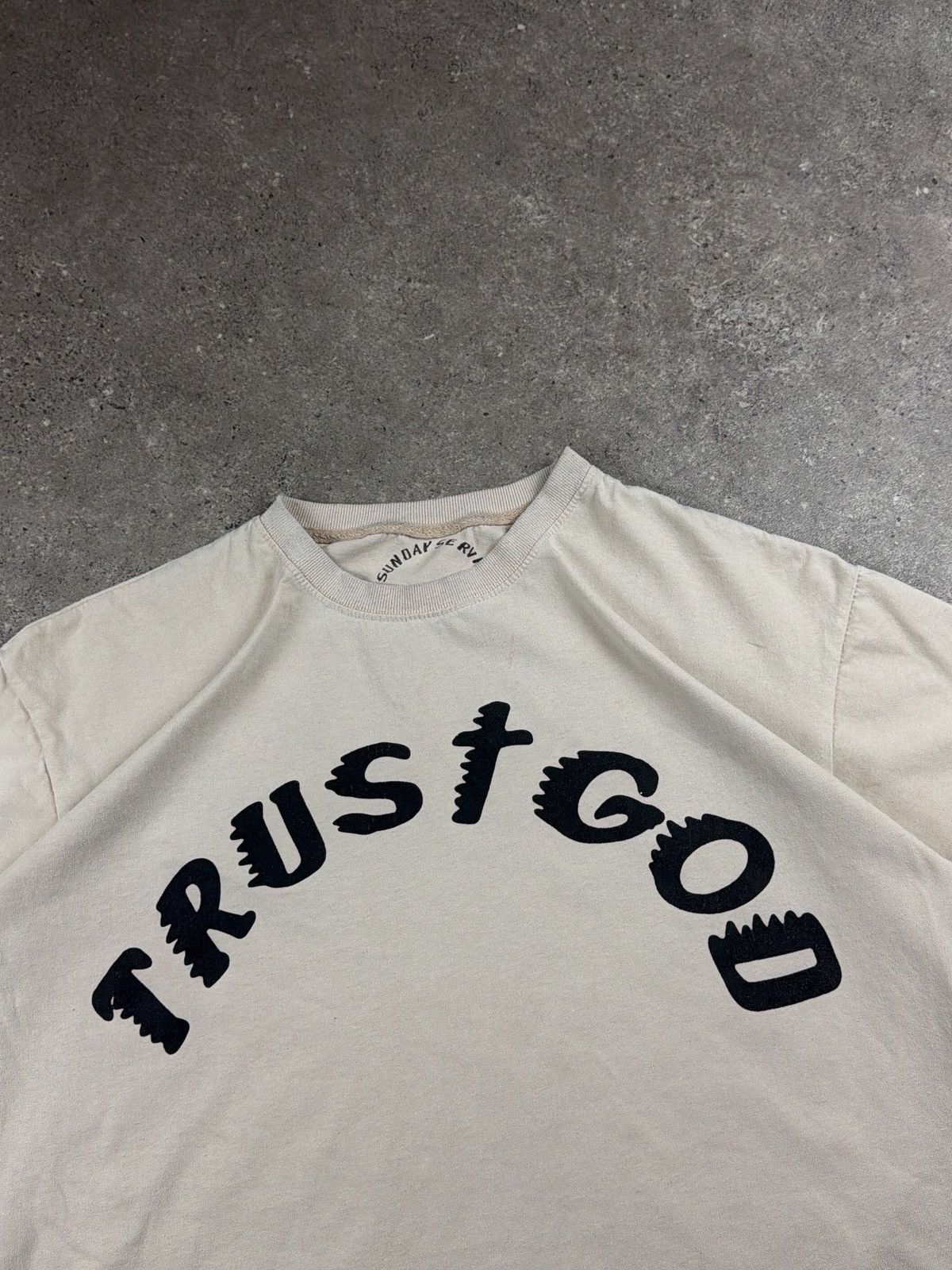 Cactus Plant Flea Market × Kanye West Yeezy Sunday Service Coachella 2019 Trust God T-Shirt M Size US M / EU 48-50 / 2 - 3 Thumbnail