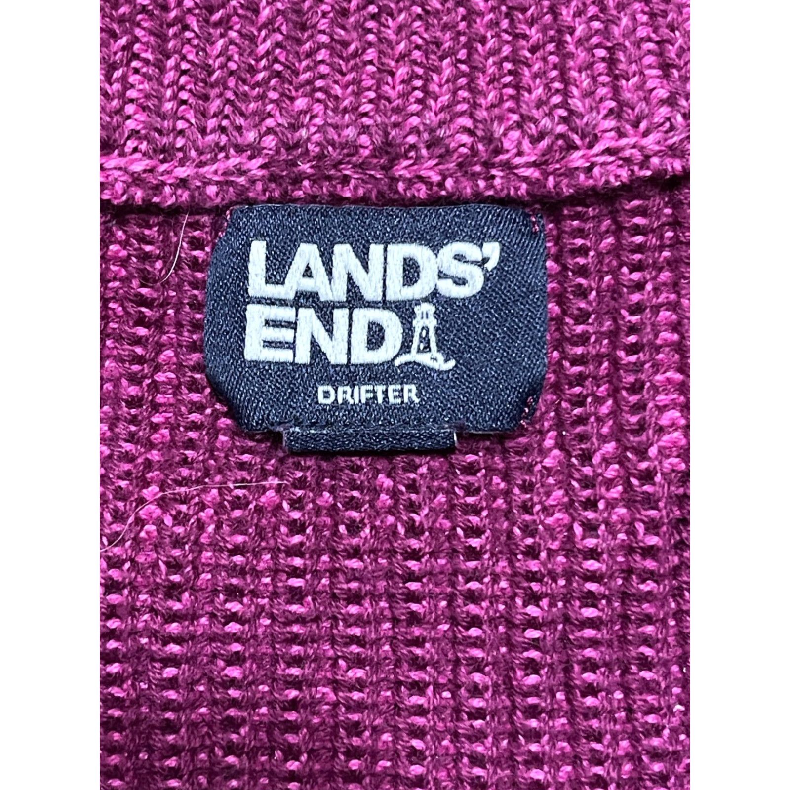 Lands' End Lands' End Sweater Women Pink Pullover Knit XL Crew Neck Long Sleeve Regular Fit Casual Knit Pullover Mens Womens Girls Not applicable Size XL / US 12-14 / IT 48-50 - 7 Thumbnail