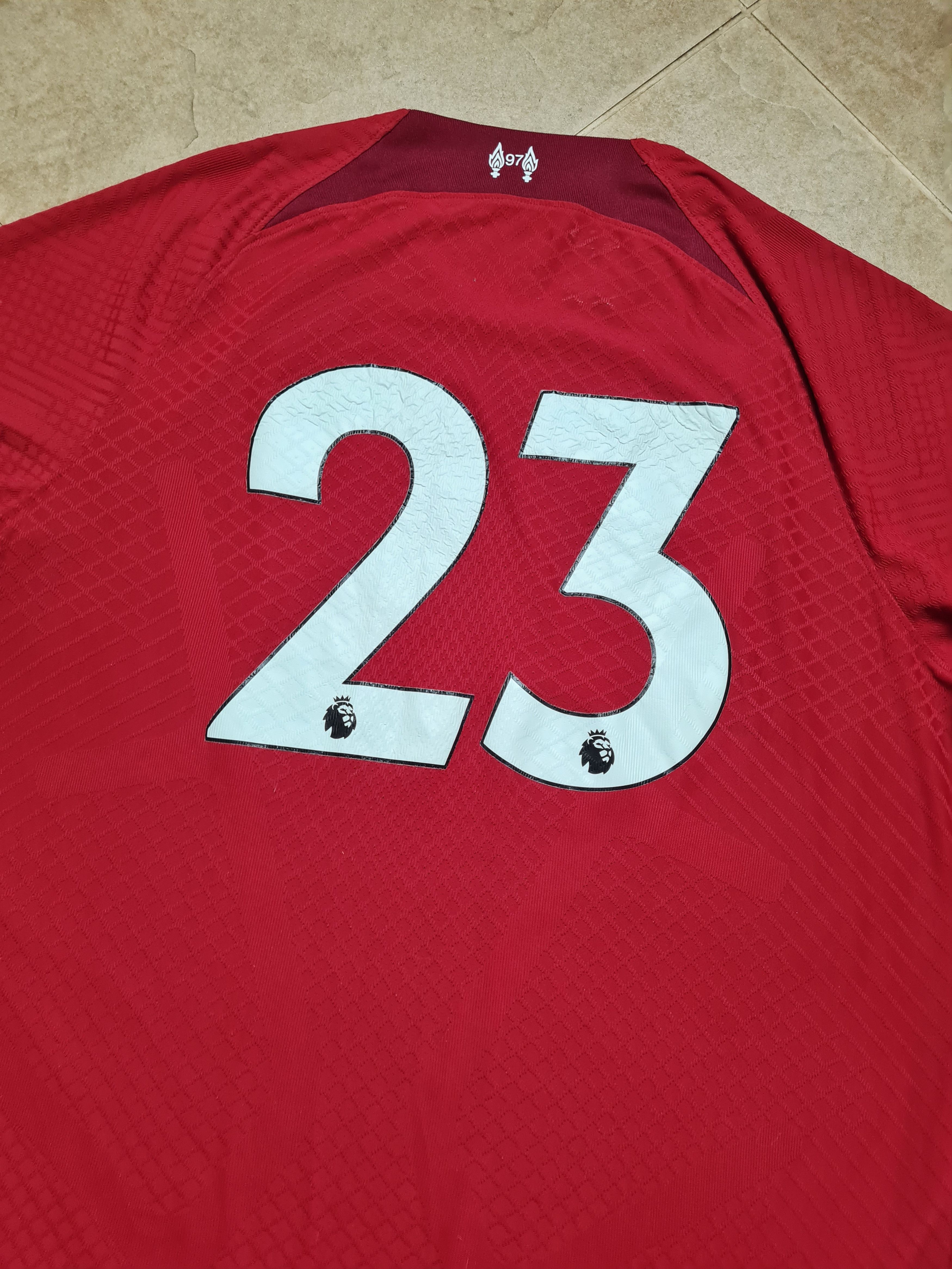 Nike Nike Liverpool 2022/2023 Home Football Shirt #23 DJ7647-609 Size US XL / EU 56 / 4 - 13 Thumbnail