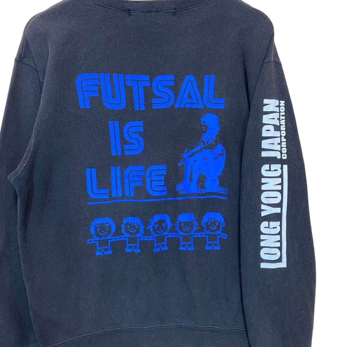 Japanese Brand × Vintage 1981 Long Yong Japan Big Logo Crewneck Sweatshirt Size US M / EU 48-50 / 2 - 4 Thumbnail