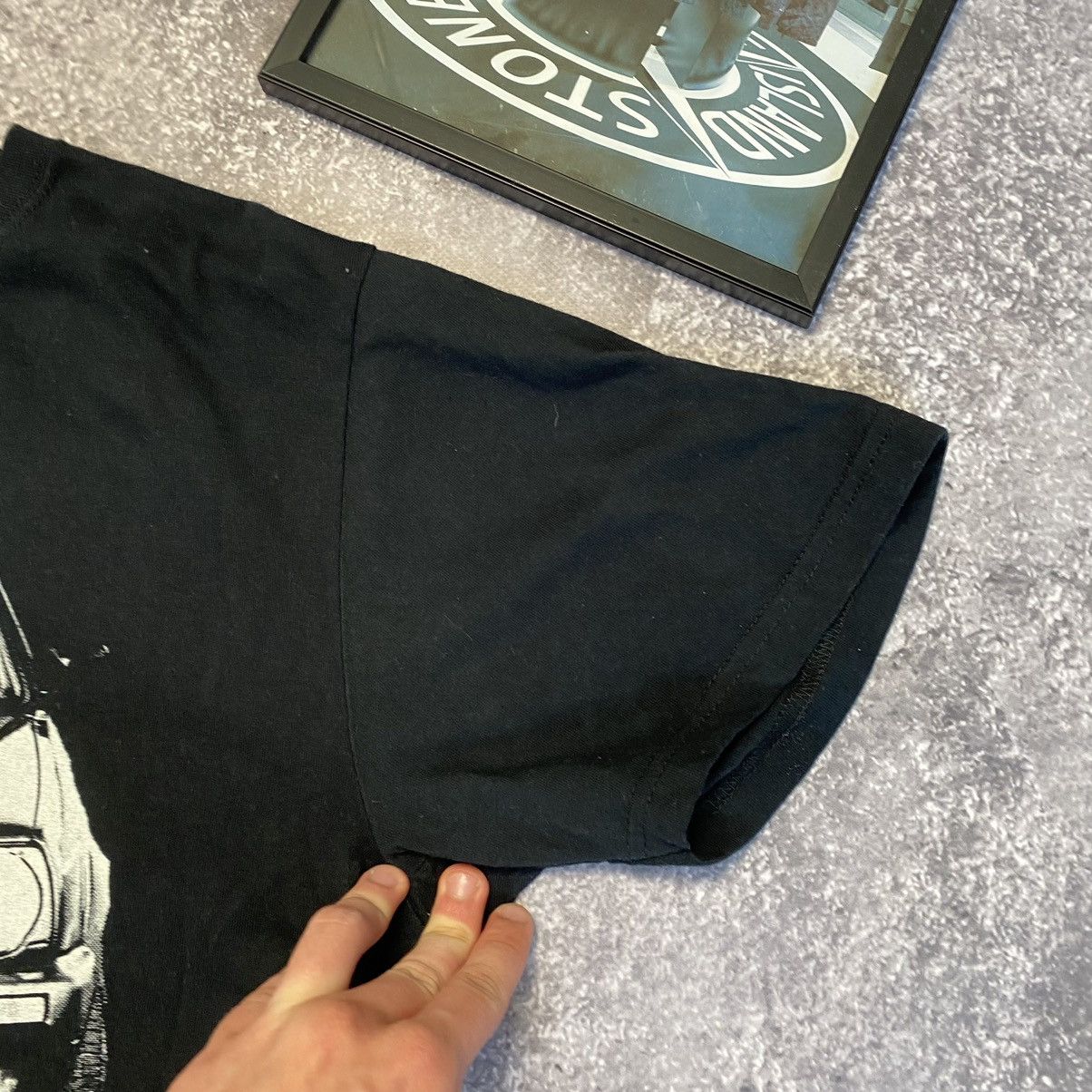 Vintage Vintage Volkswagen Big Graphic Logo Black racing tee Size US L / EU 52-54 / 3 - 5 Thumbnail