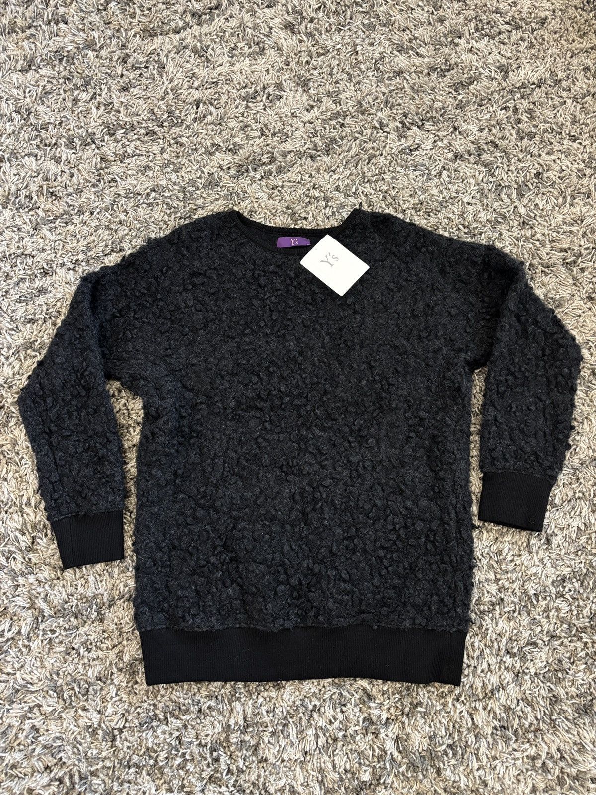 Yohji Yamamoto Y’s by Yohji Yamamoto K-Shoulder Zipper Wool Sweatshirt Size M / US 6-8 / IT 42-44 - 1 Thumbnail
