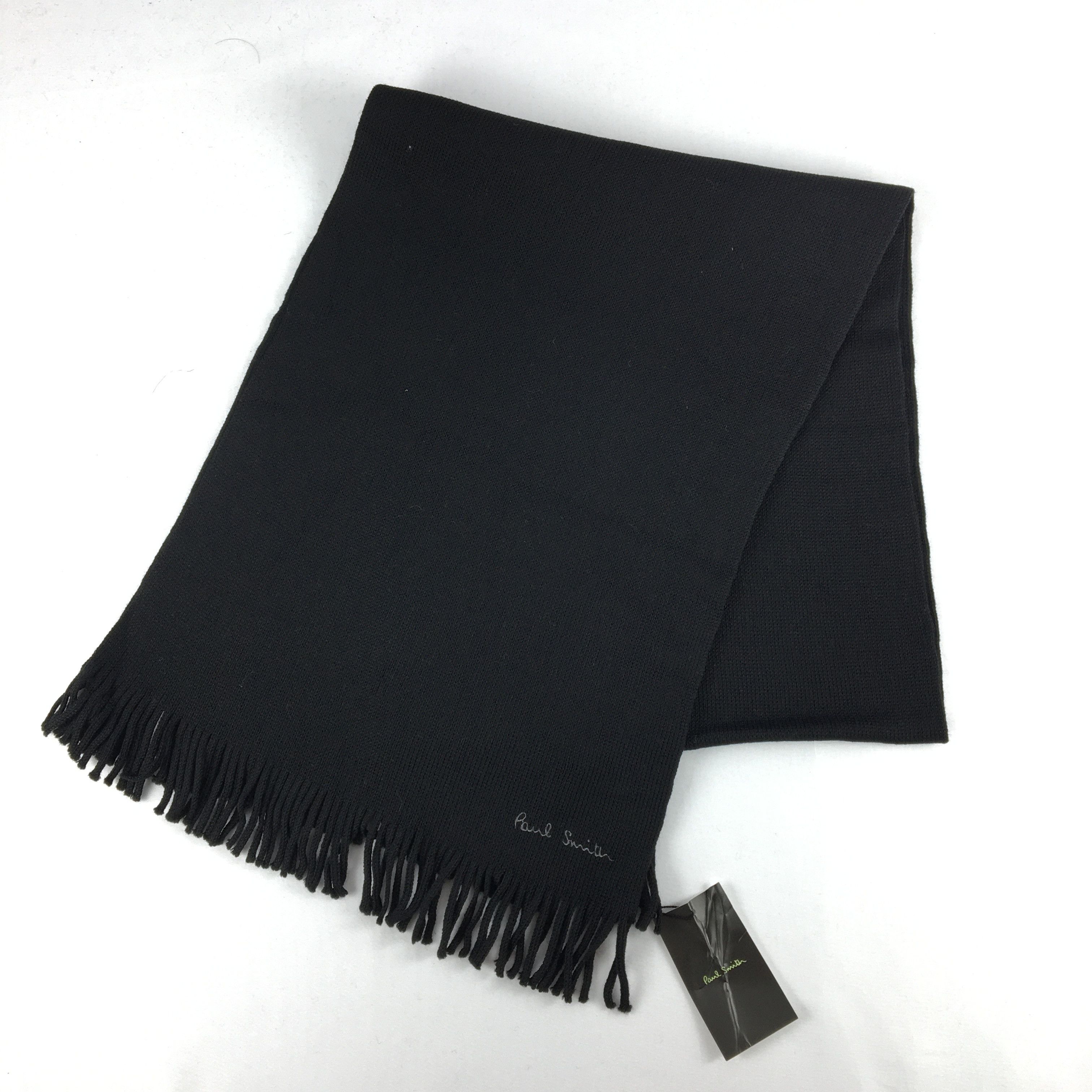 Paul Smith NWT Vintage Paul Smith Scarf Muffler Wool Cashmere Scarves Size ONE SIZE - 3 Thumbnail