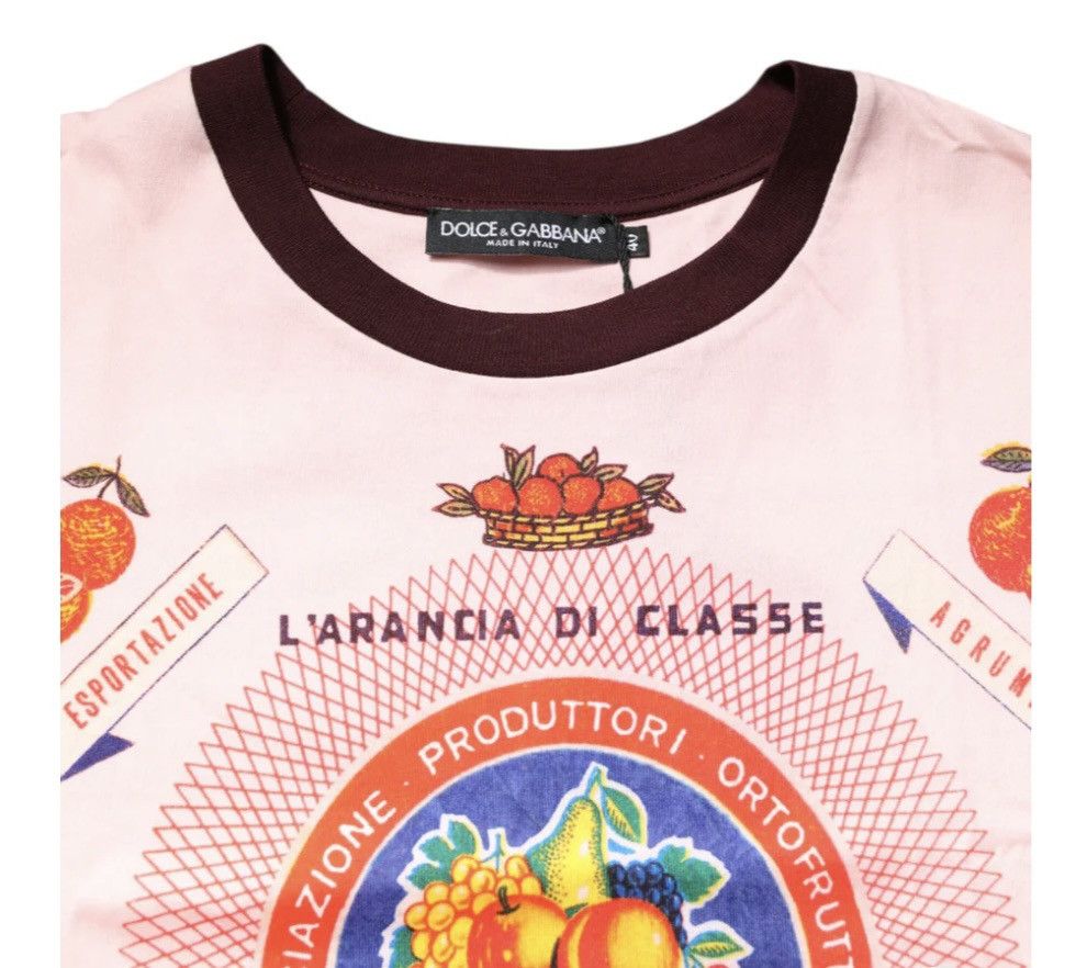 Dolce & Gabbana Dolce and Gabbana Pink Crop Top Size XS / US 0-2 / IT 36-38 - 3 Thumbnail