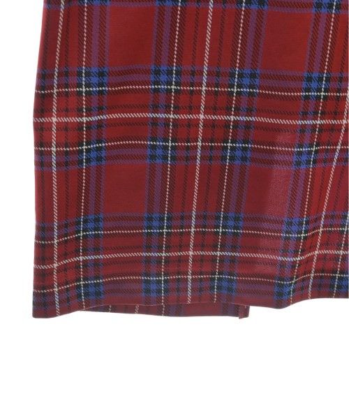 Comme des Garcons Homme Plus T-Shirts Check Cotton Short Sleeve Red x Black x Yellow Size US L / EU 52-54 / 3 - 5 Thumbnail