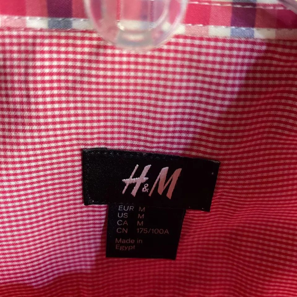H&M H&M Button Up Shirt Men's Medium Long Sleeve 100% Cotton M Size US M / EU 48-50 / 2 - 2 Thumbnail