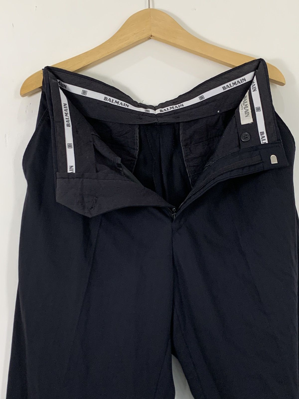 Balmain balmain double pleated trousers pant Size US 30 / EU 46 - 1 Thumbnail