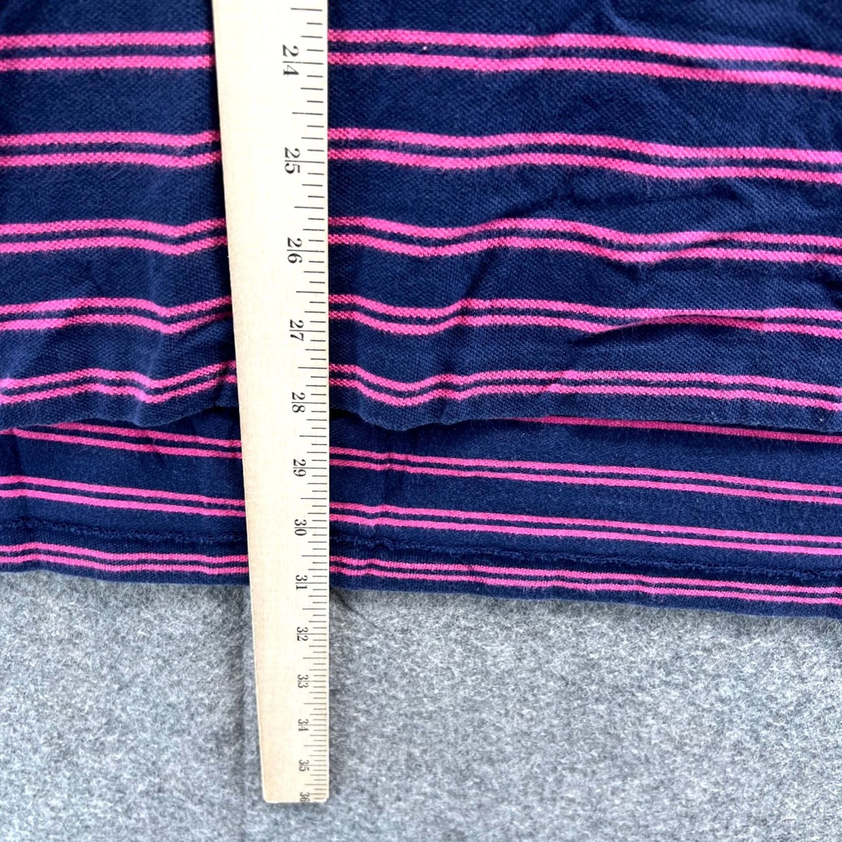 Ralph Lauren Polo Ralph Lauren Polo Shirt Men Large Adult Pink Striped Pony Preppy Rugby Shirt Size US L / EU 52-54 / 3 - 6 Thumbnail