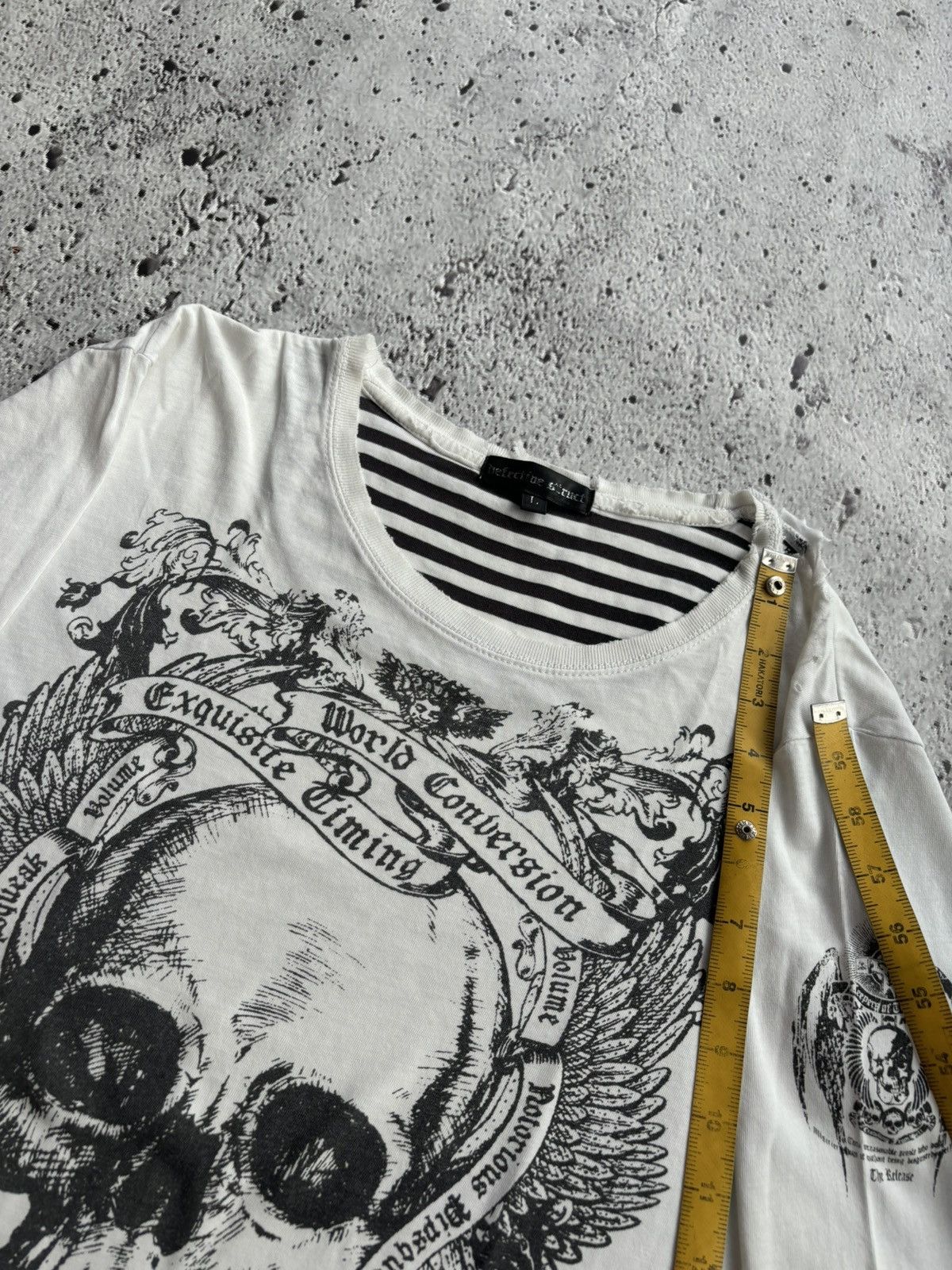 Hysteric Glamour Y2k Defectibe skull ifsix punk style longseleve Size US L / EU 52-54 / 3 - 11 Thumbnail