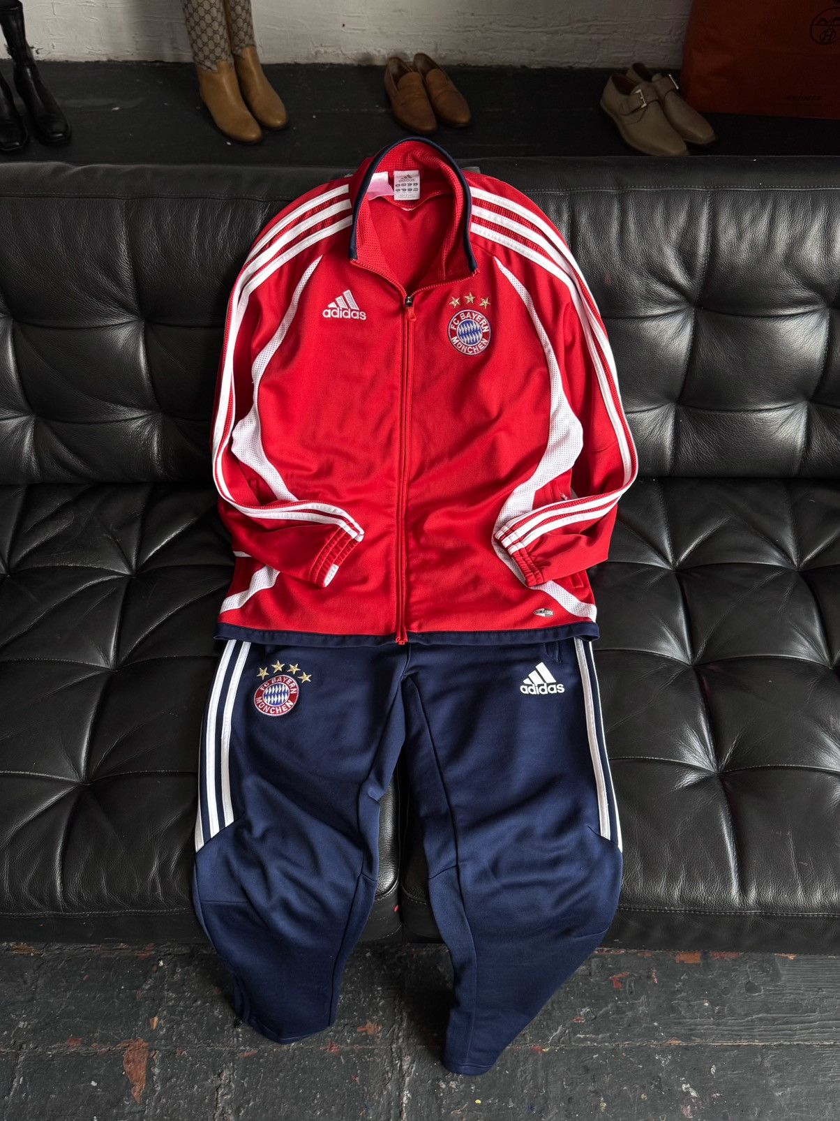Adidas Vintage Adidas FC Bayern Munchen Track Zip Jacket Soccer Size US XS / EU 42 / 0 - 17 Thumbnail
