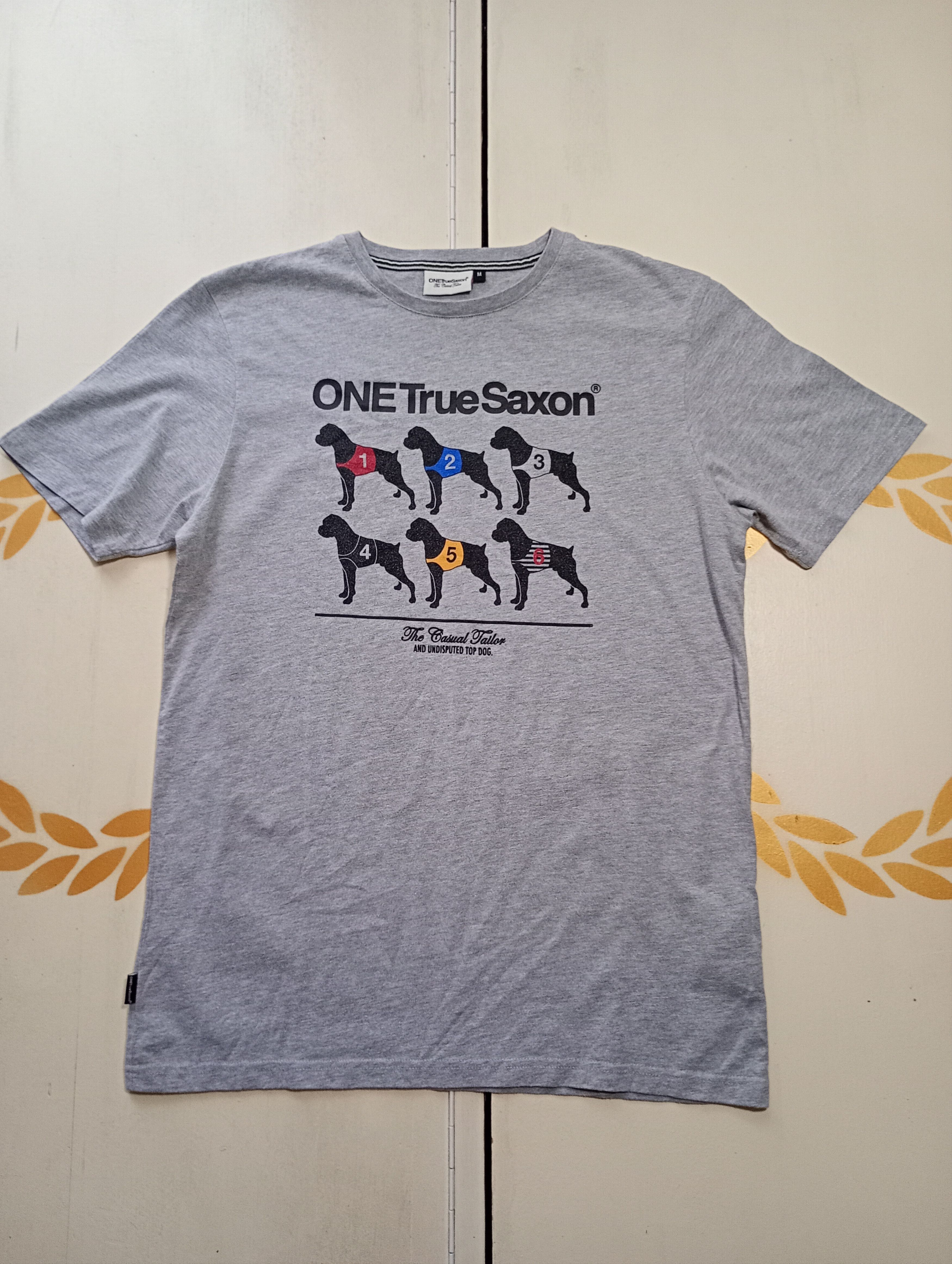 Vintage One True Saxon T-Shirt Size US M / EU 48-50 / 2 - 2 Thumbnail