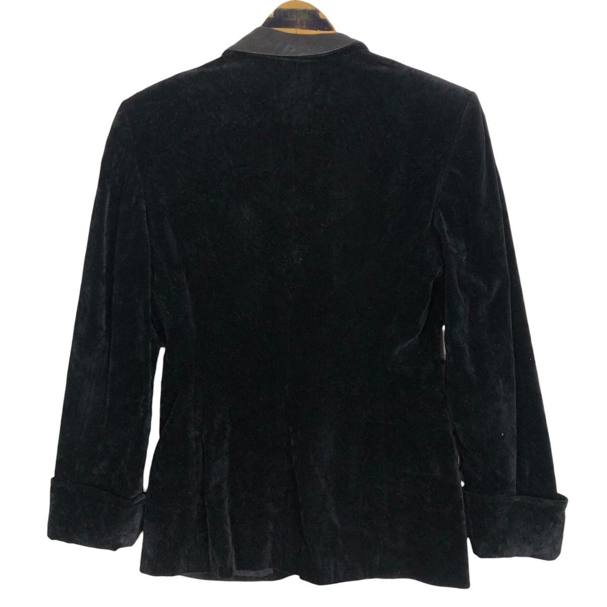 Gucci Vintage 70s Gucci Velvet Coat Single Breasted Blazer Size S / US 4 / IT 40 - 7 Thumbnail