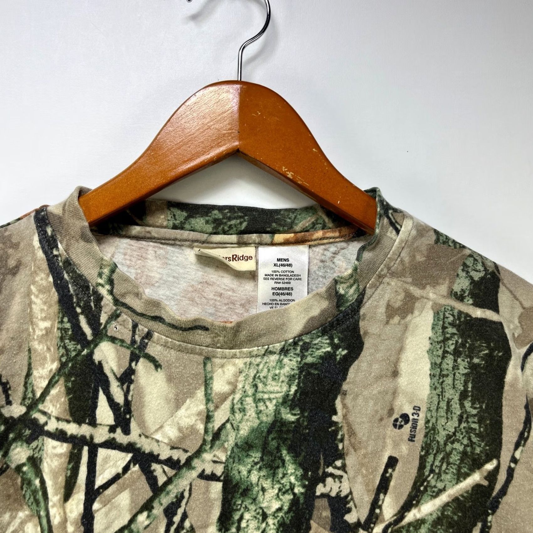 Vintage VINTAGE Real Tree Camo Pocket Long Sleeve Shirt XL Mens Size US XL / EU 56 / 4 - 3 Thumbnail