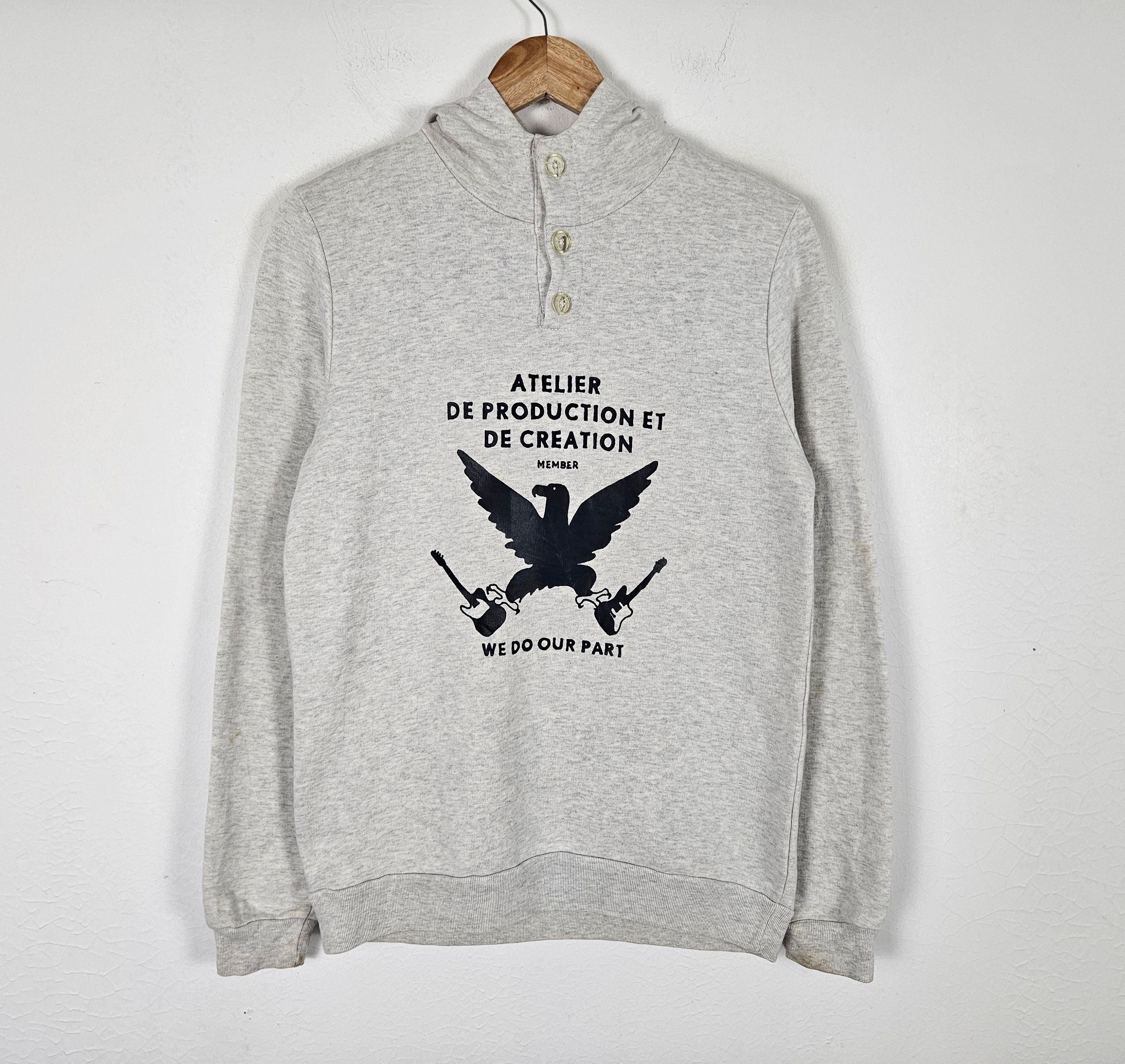 A.P.C. APC atelier production hoodie sweater Size US XS / EU 42 / 0 - 2 Thumbnail