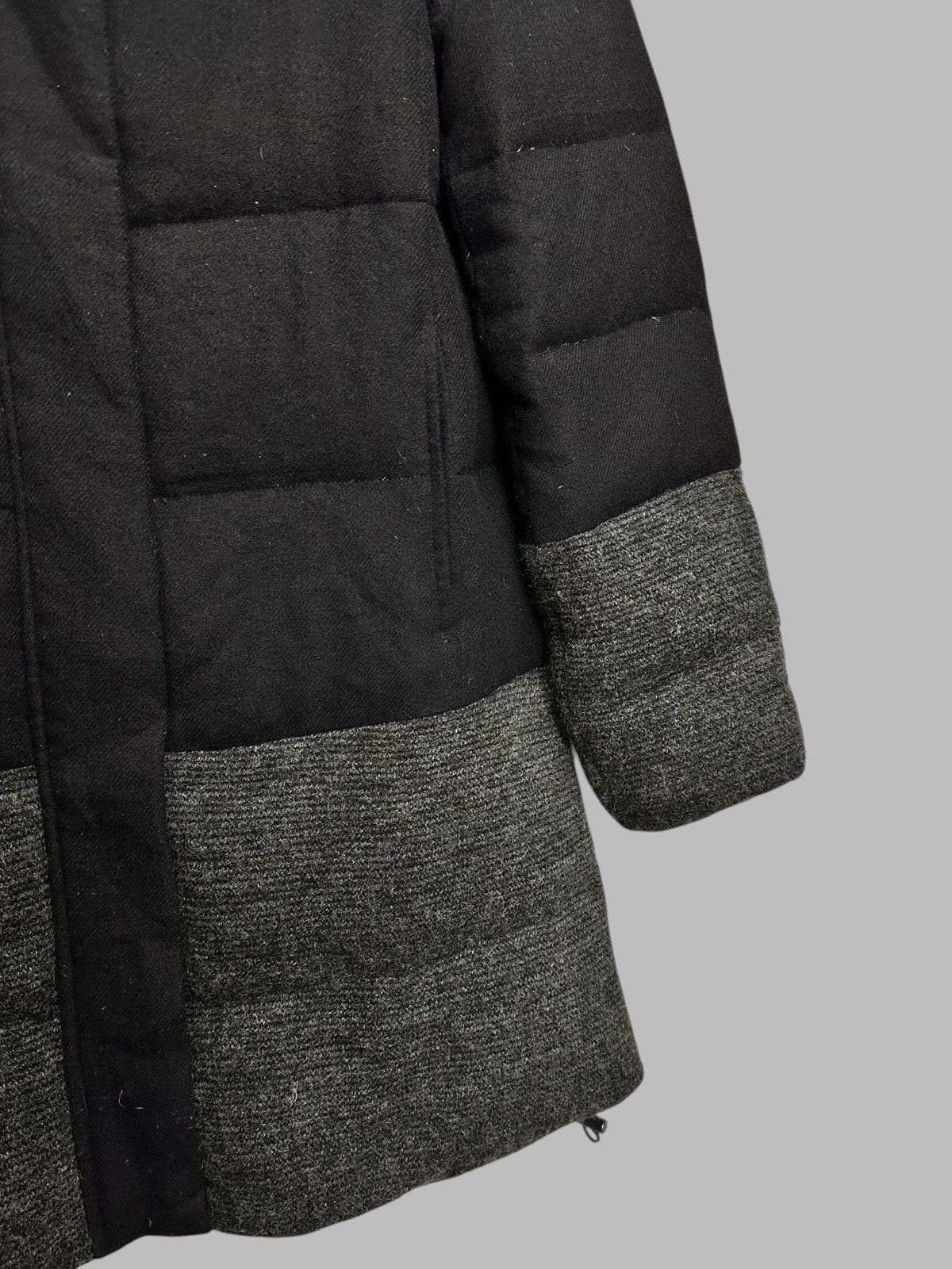 KMRii Raffia Black Wool Coat Elegant Minimalist Longline Style Size US M / EU 48-50 / 2 - 5 Thumbnail