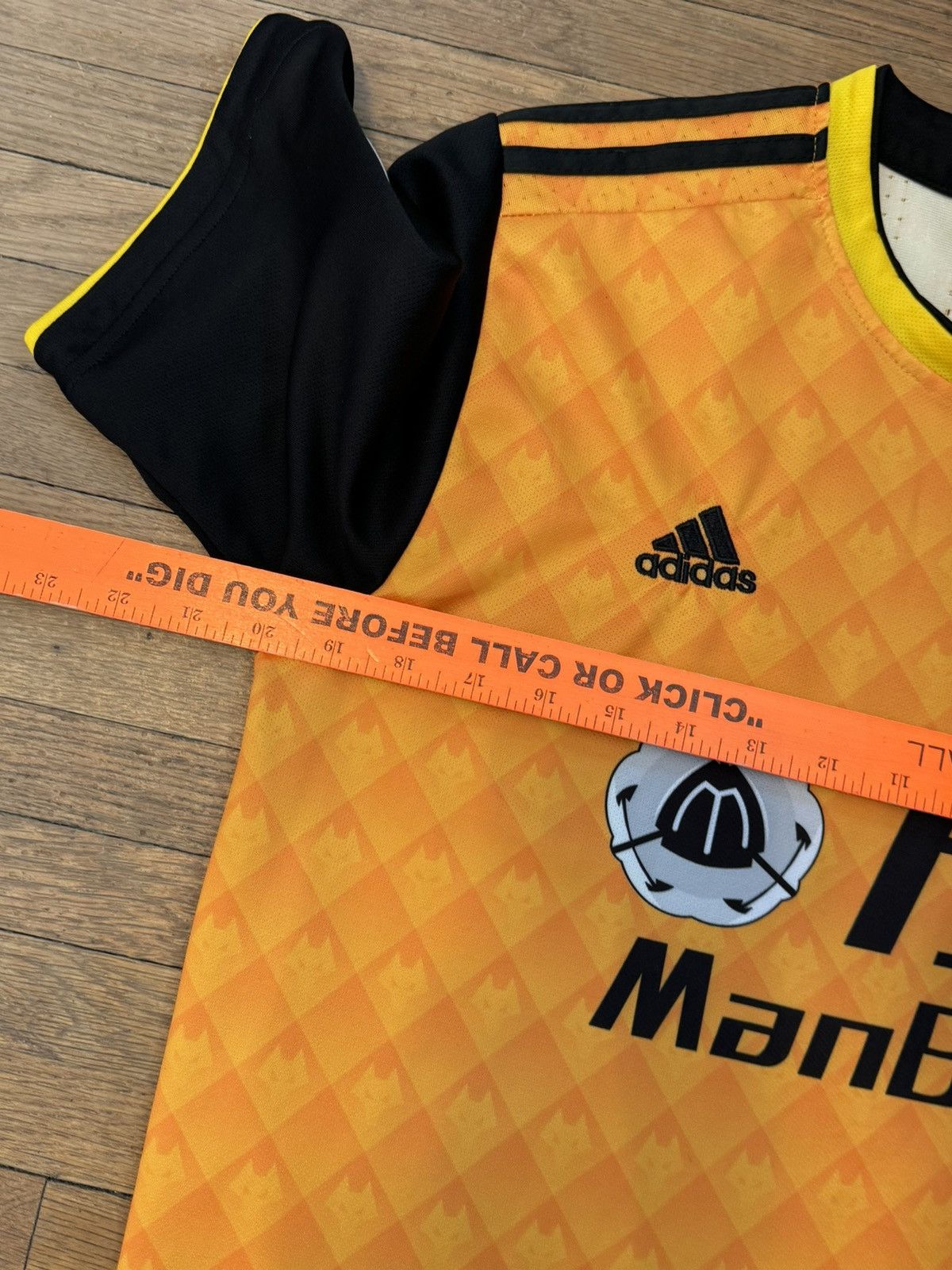 Adidas Adidas Wolverhampton 2020-2021 home Jersey Size US XL / EU 56 / 4 - 9 Thumbnail