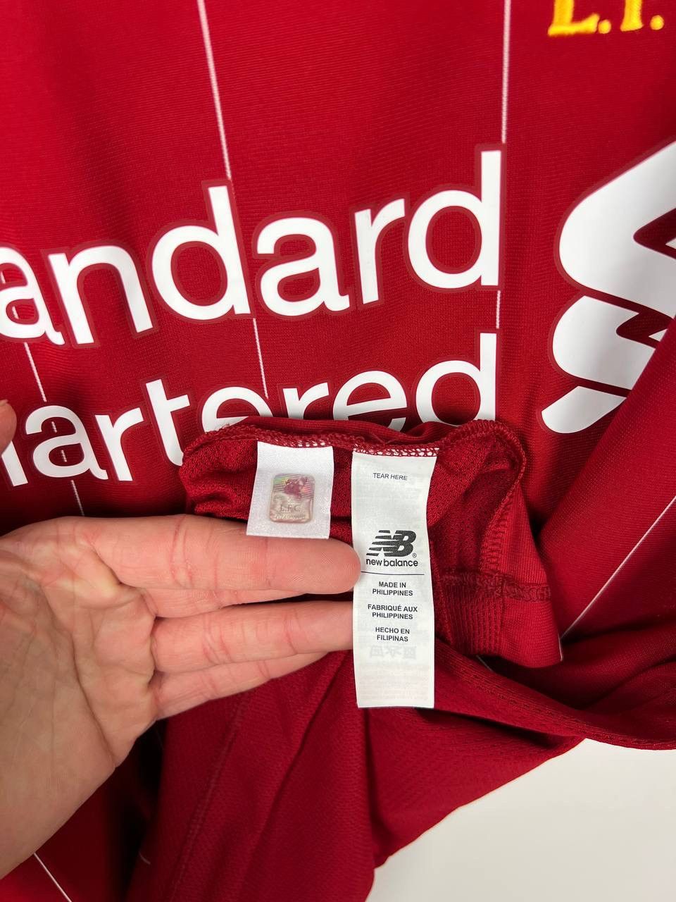 New Balance Liverpool New Balance jersey t-shirts size L Size US L / EU 52-54 / 3 - 4 Thumbnail