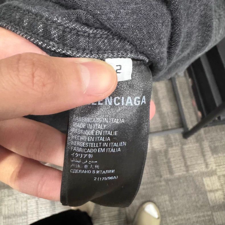 Balenciaga Balenciaga Logo printed lapel single-breasted long-sleeved Size US M / EU 48-50 / 2 - 4 Thumbnail