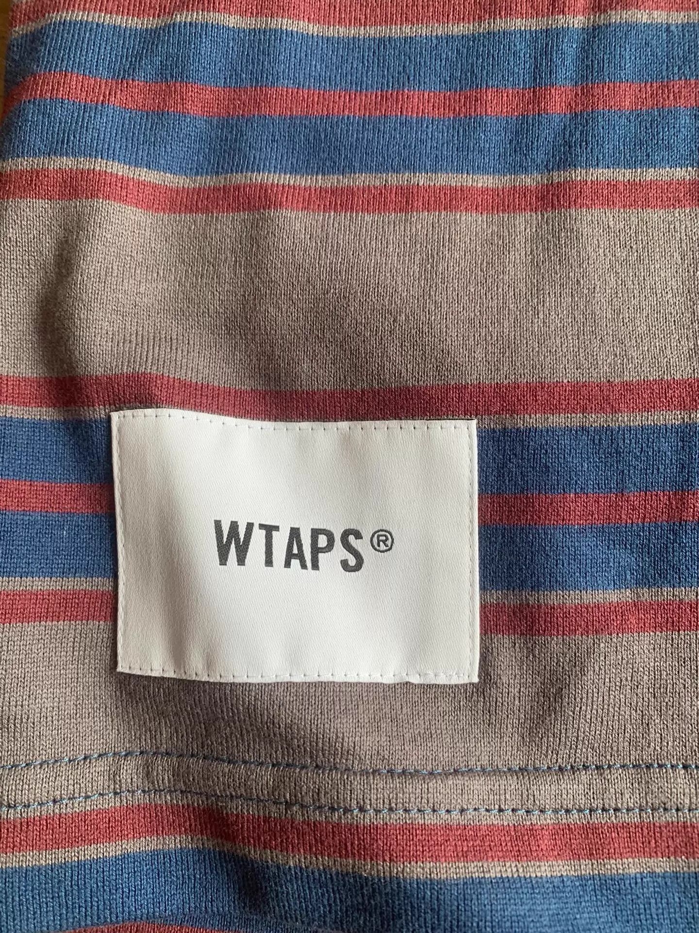 Wtaps Striped Long Sleeve Shirt - Multi Size US XL / EU 56 / 4 - 5 Thumbnail