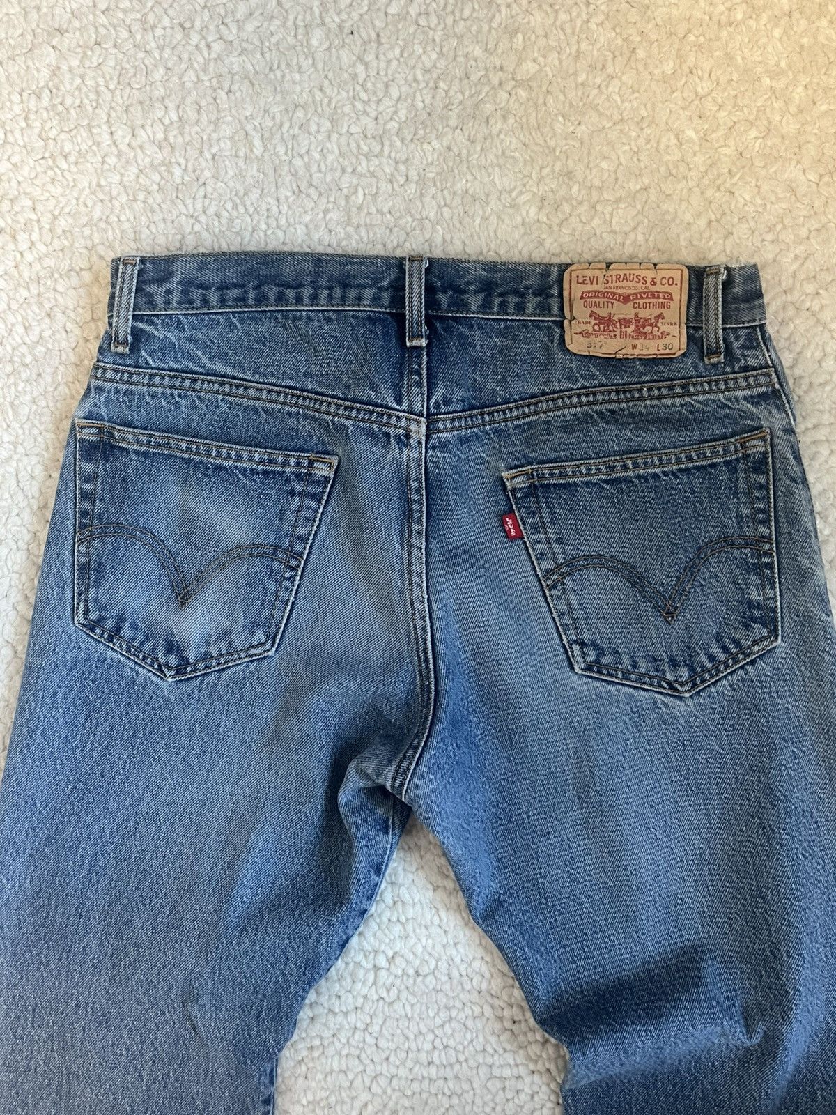 Levi's Levis 517 bootcut denim Size US 34 / EU 50 - 3 Thumbnail