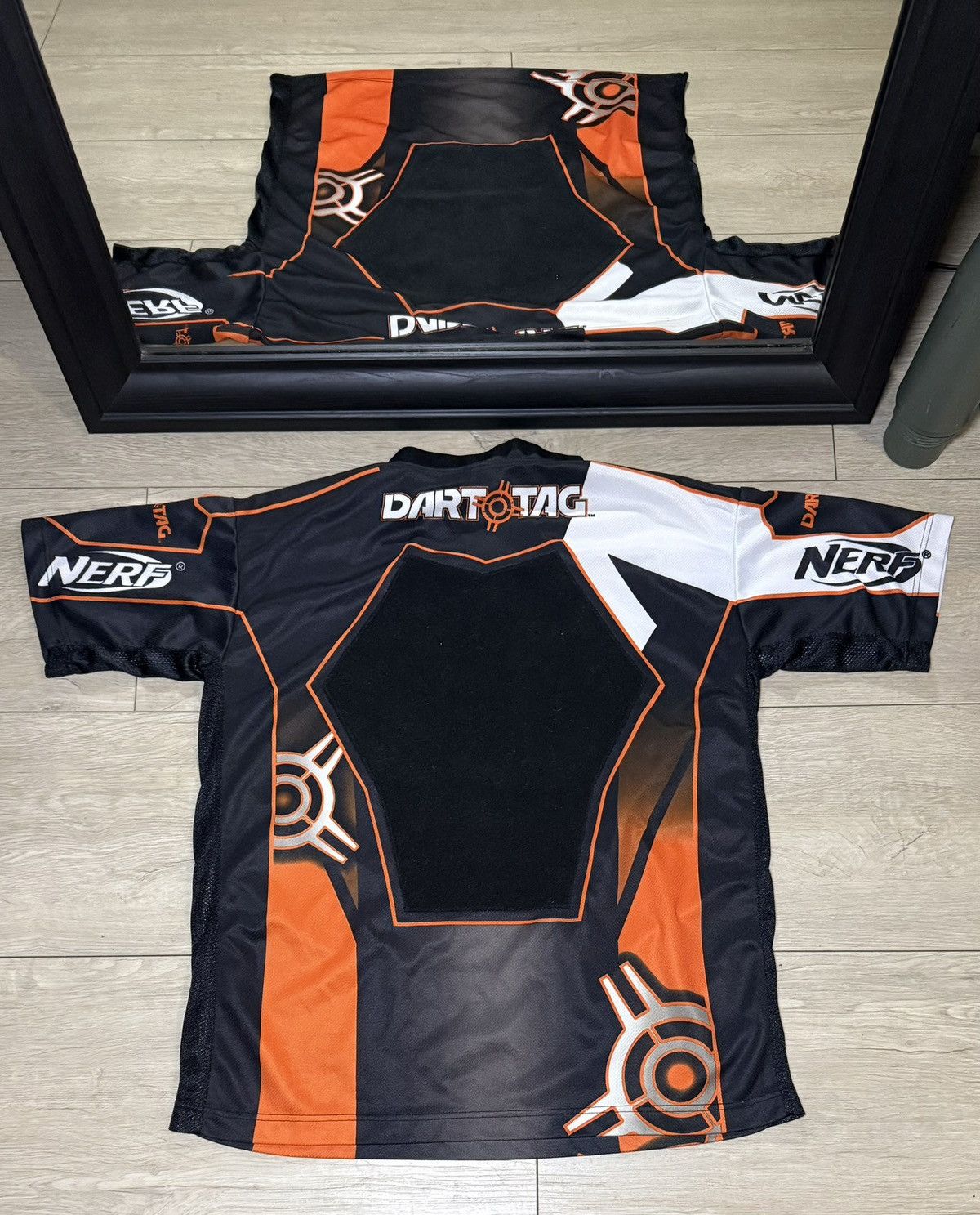 Other Y2K 2000s Nerf Dart Tag League Orange And Black Jersey Shirt Size US L / EU 52-54 / 3 - 2 Thumbnail