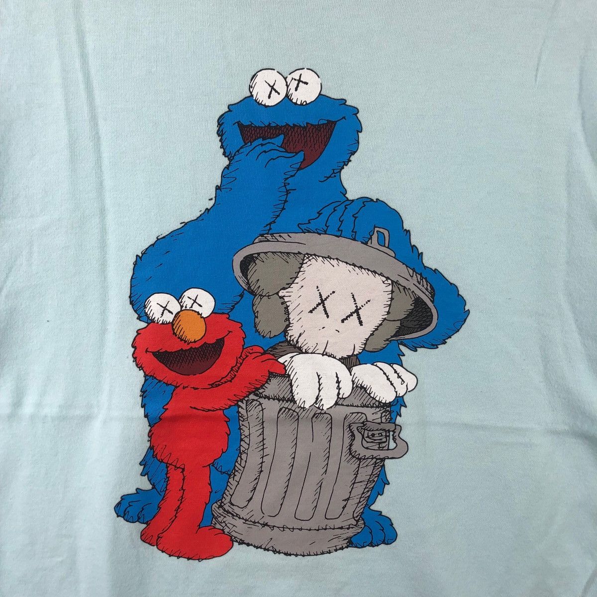 Kaws KAWS x SESAME STREET x UNIQLO Animation Tee Shirt Top Size US S / EU 44-46 / 1 - 3 Thumbnail