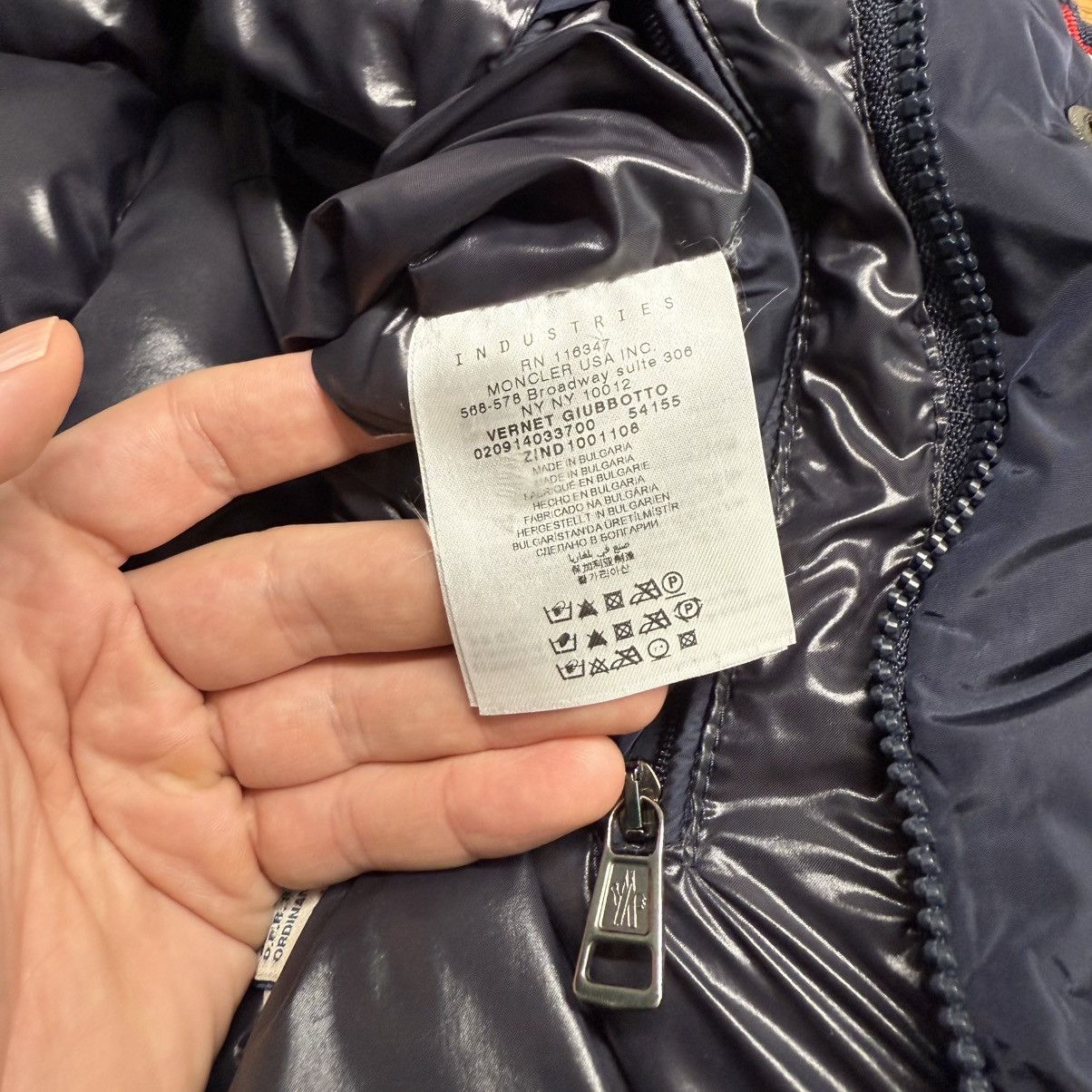 Moncler Moncler Vernet Men’s Down Puffer Jacket Size 3 (M/L) Blue Size US M / EU 48-50 / 2 - 9 Thumbnail