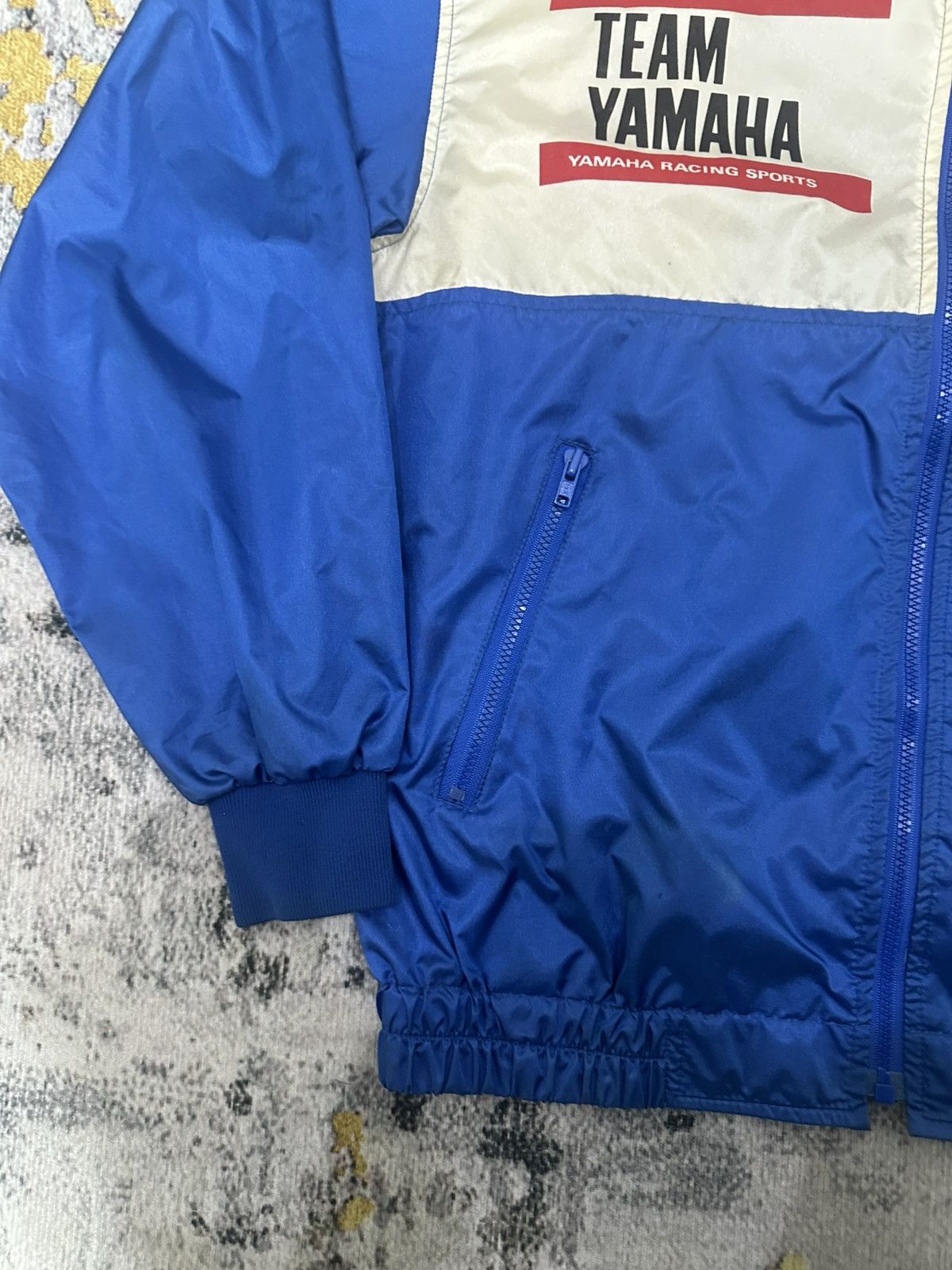 Yamaha Vintage 80s Yamaha Team Racing Rider Windbreaker/Collections Size US L / EU 52-54 / 3 - 4 Thumbnail